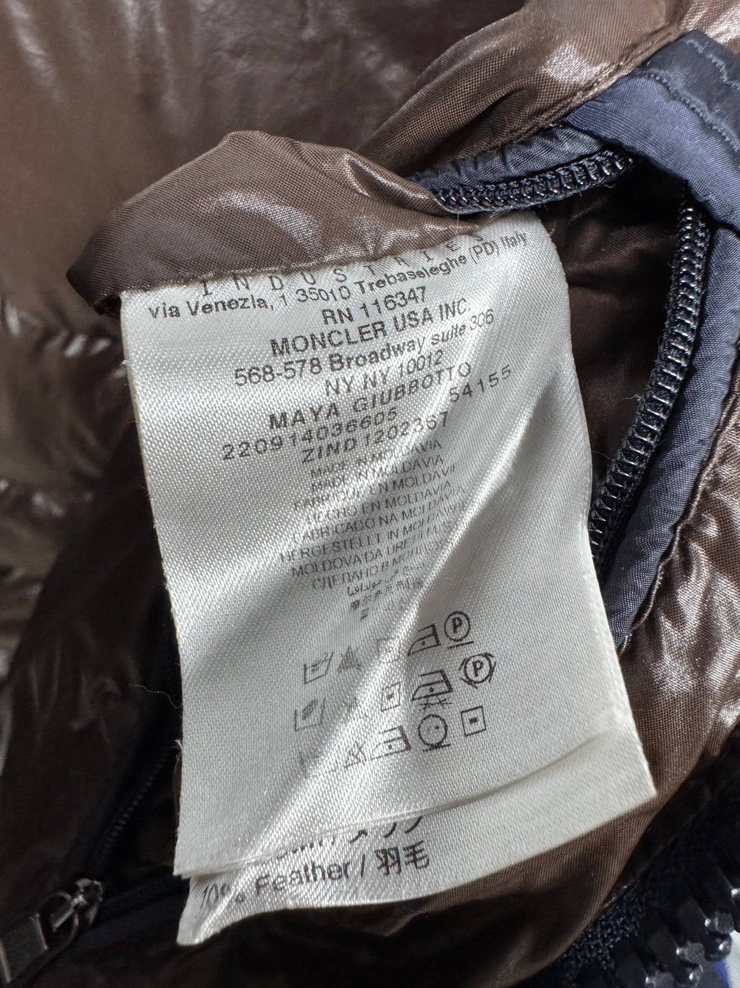 Moncler Maya Jacket - Size 5