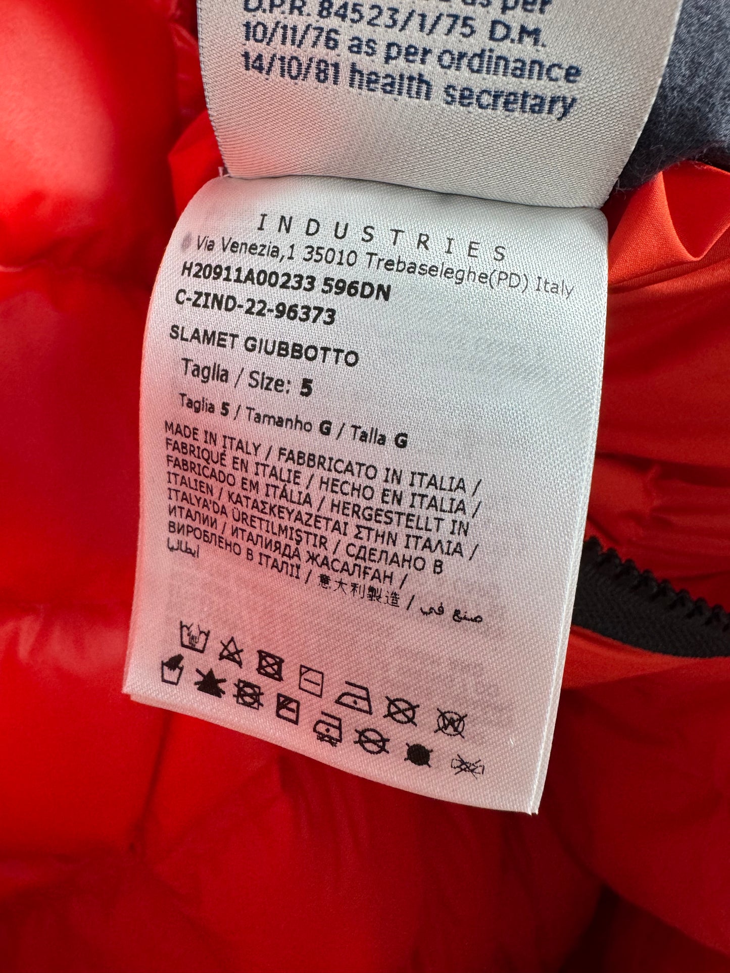 Moncler Slamet Reversible Jacket - Size 5