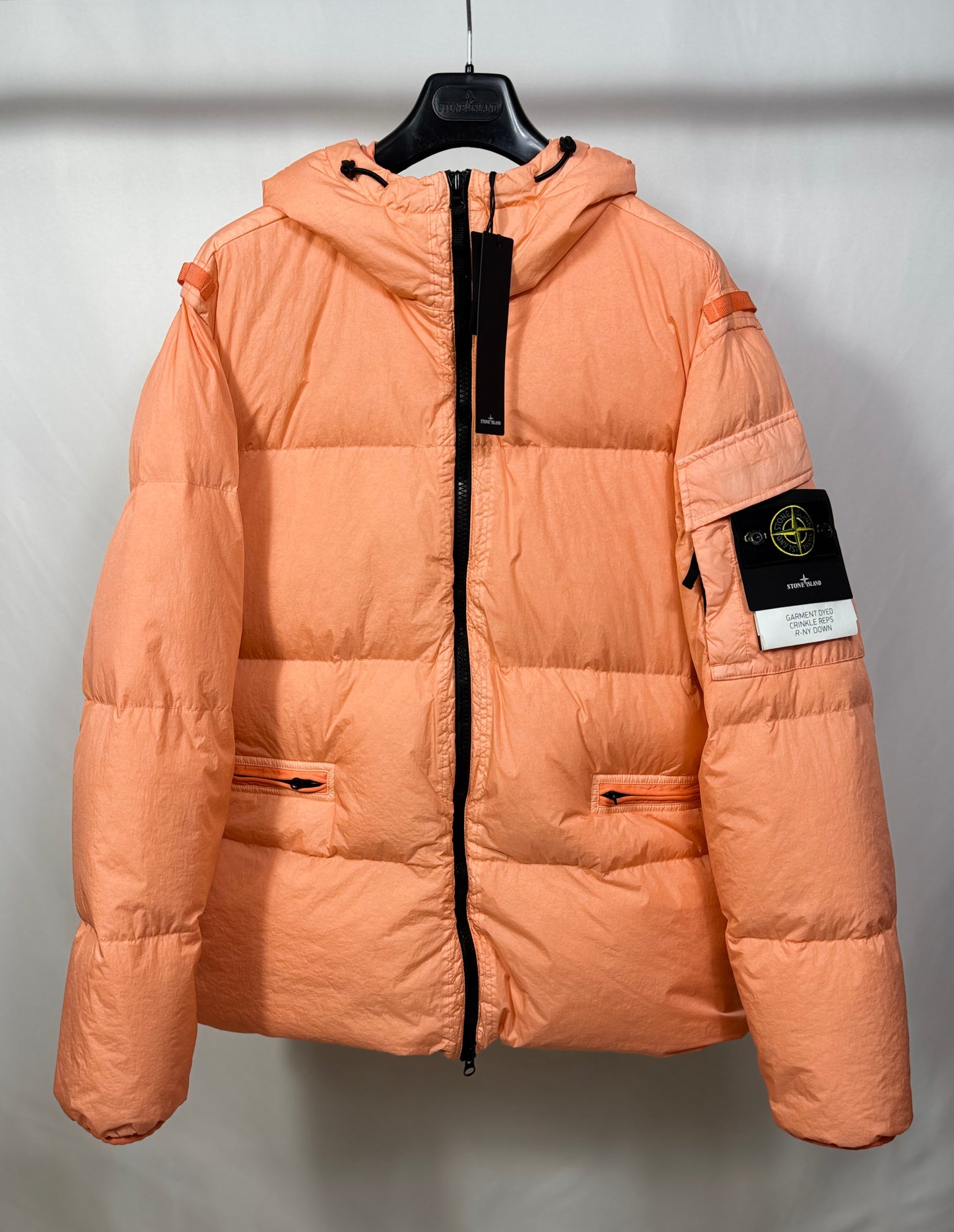 Stone Island Garment Dyed Crinkle Reps R-NY Down - Size XL