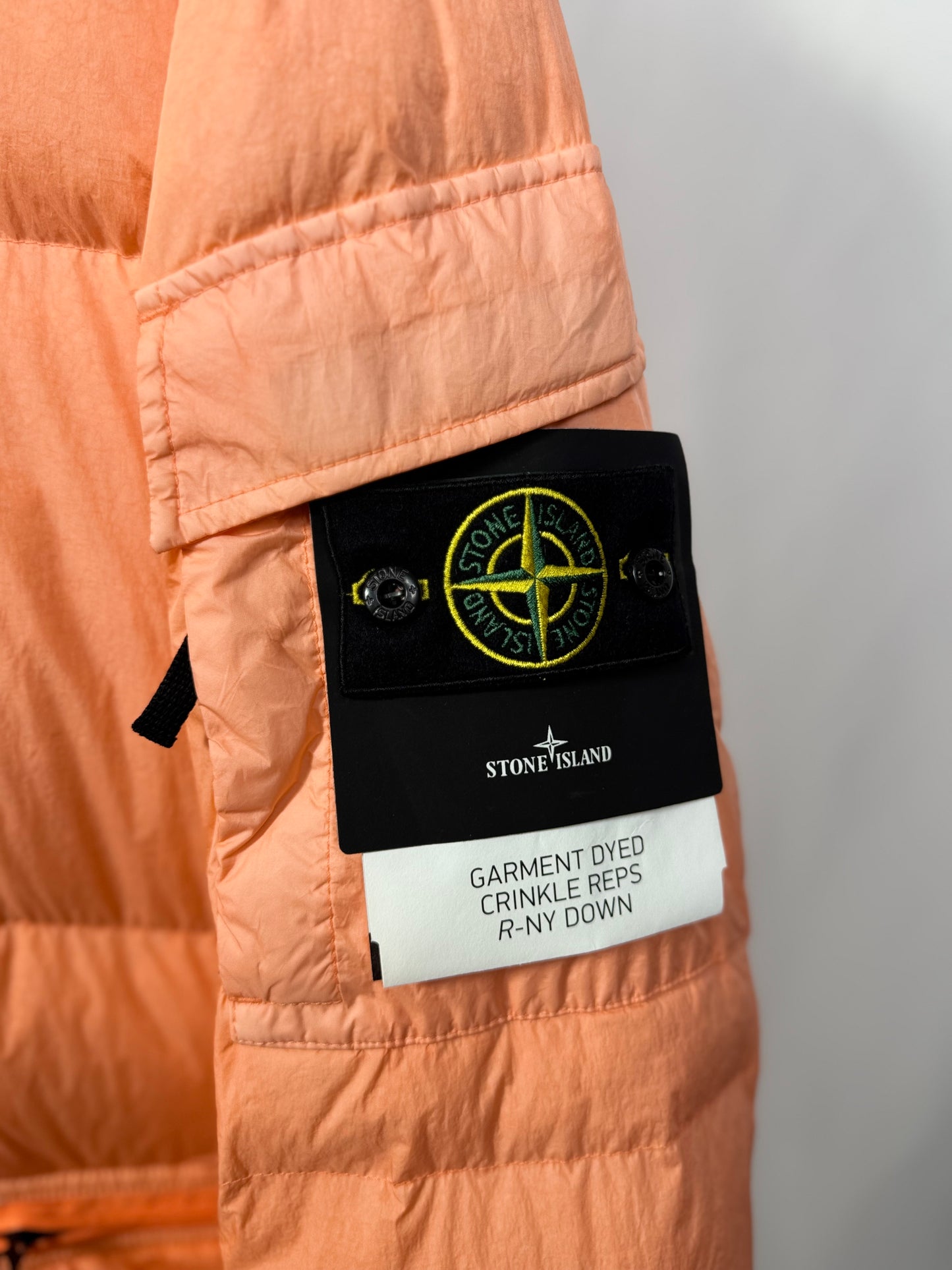 Stone Island Garment Dyed Crinkle Reps R-NY Down - Size XL