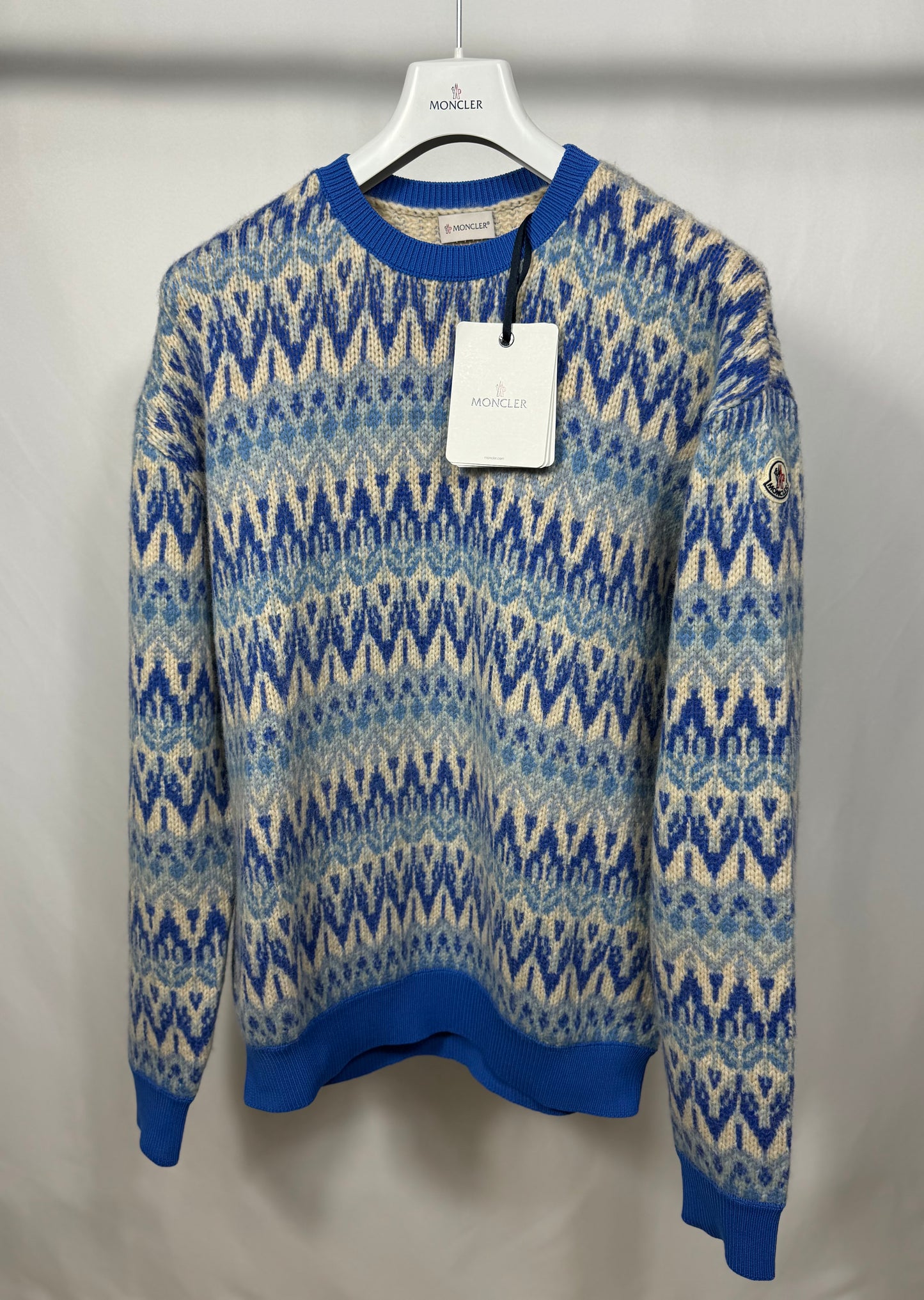 Moncler Jacquard-Knit Sweater