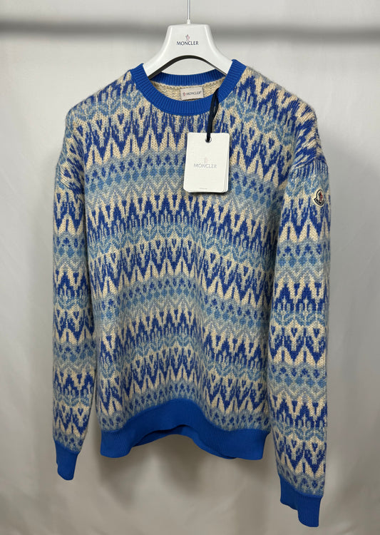 Moncler Jacquard-Knit Sweater