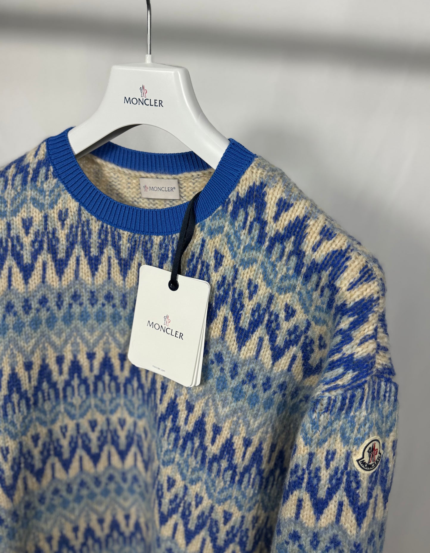 Moncler Jacquard-Knit Sweater
