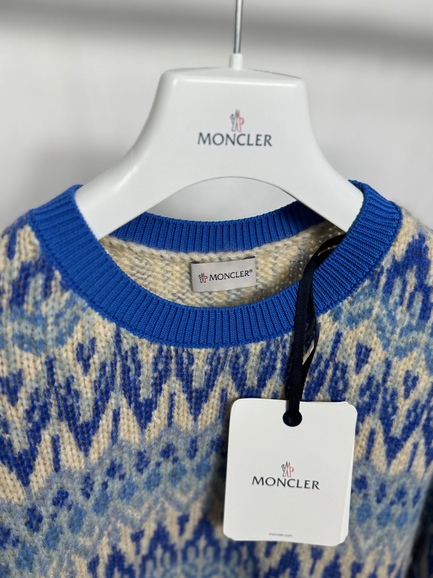 Moncler Jacquard-Knit Sweater