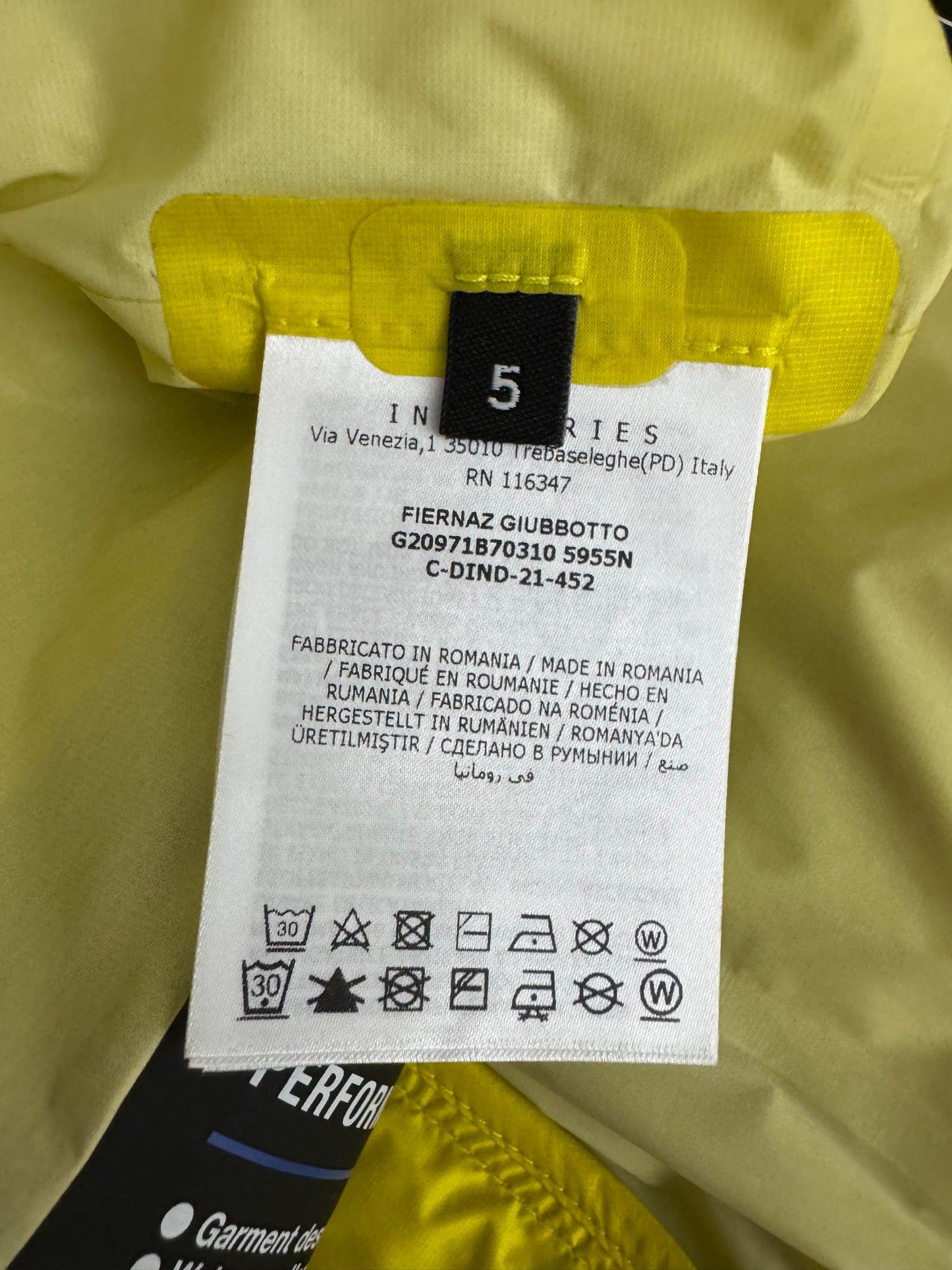 Moncler Grenoble Fiernaz Jacket - Size 5i