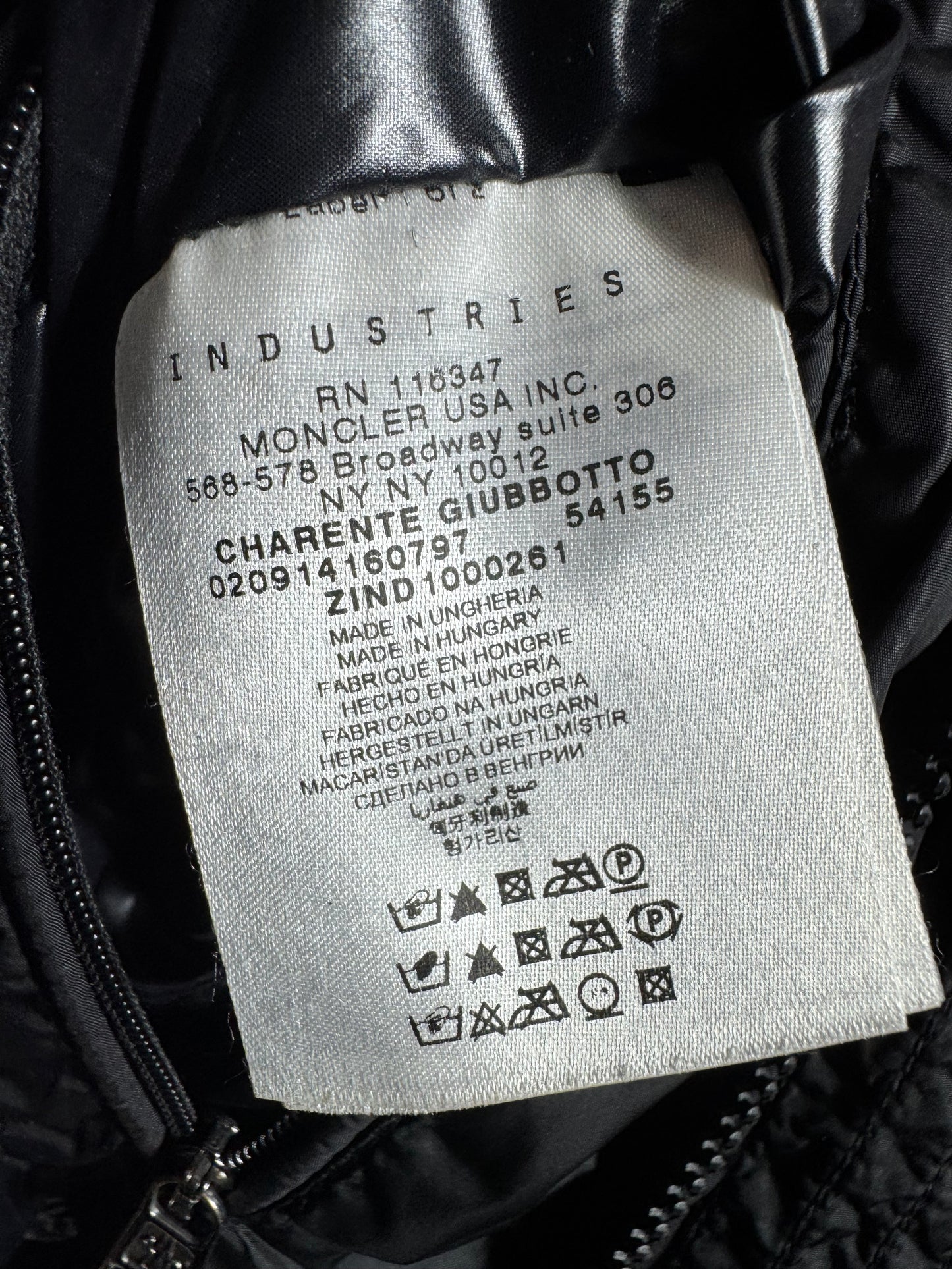 Moncler Charente Jacket - Size 5