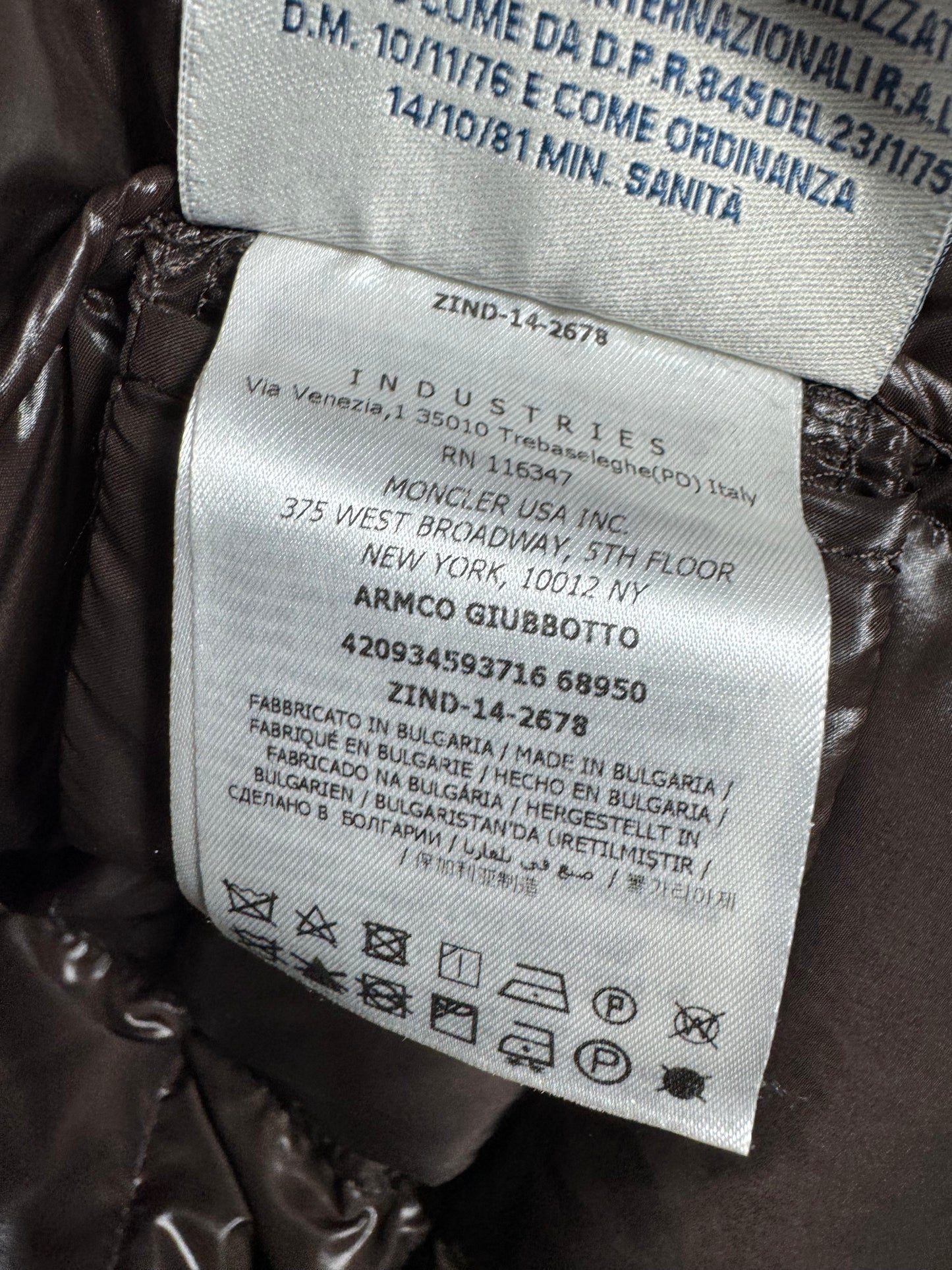 Moncler Armoise Fur Jacket - Size 3