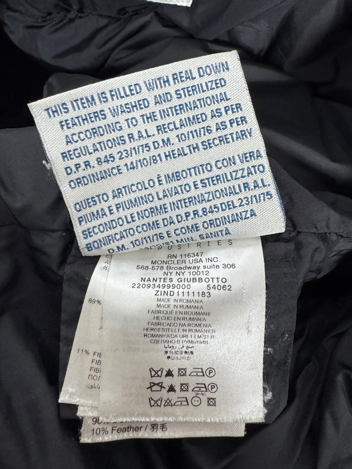 Moncler Nantes Jacket - Size 1