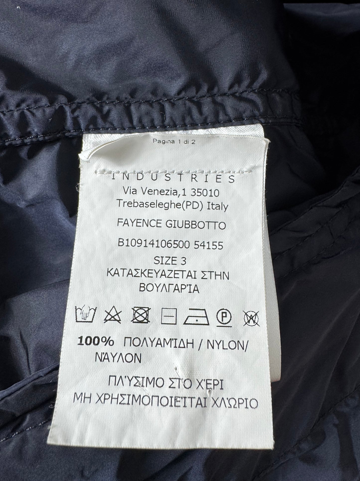 Moncler Fayence Jacket - Size 3