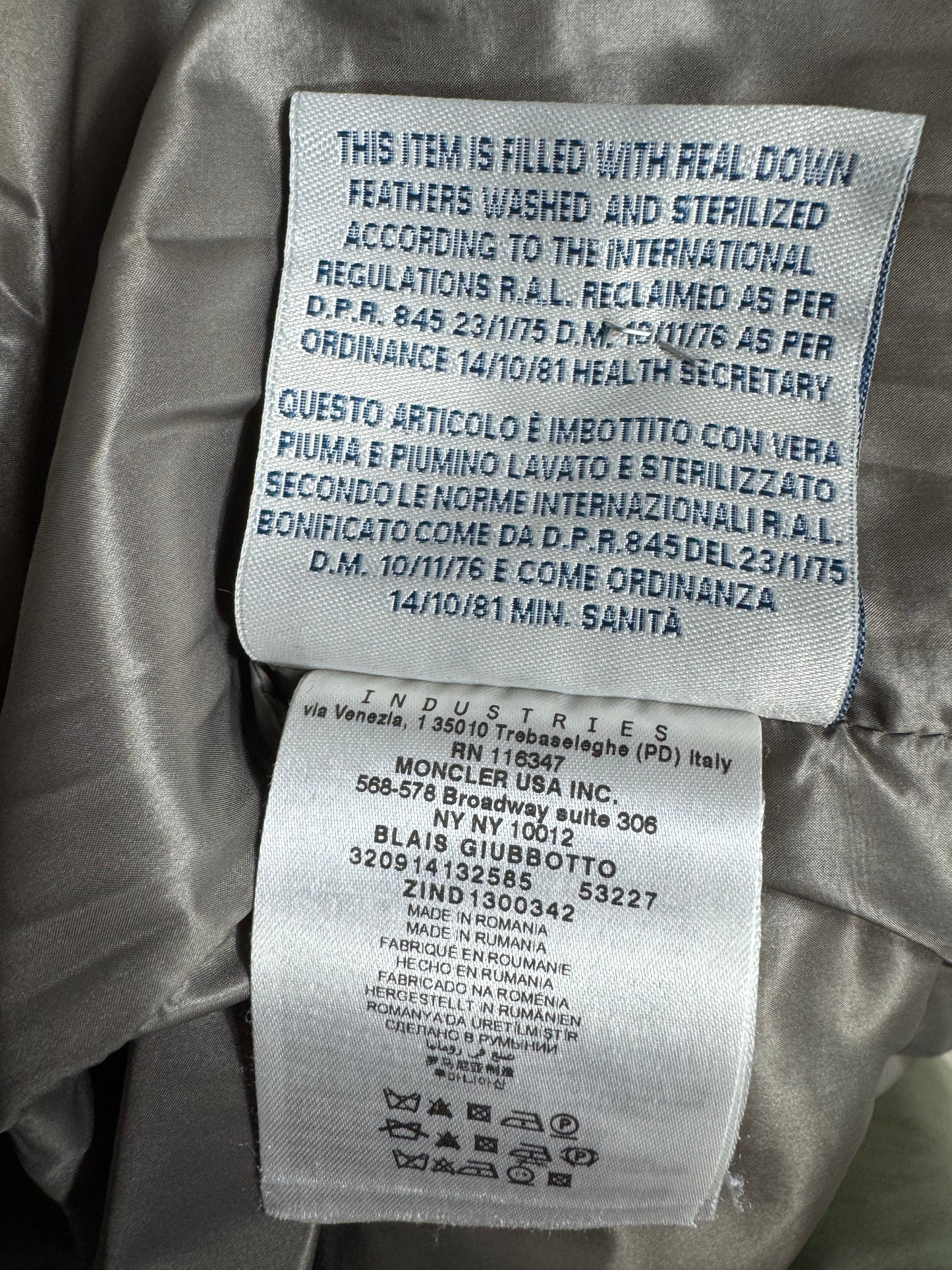 Moncler Blais Jacket - Size 3