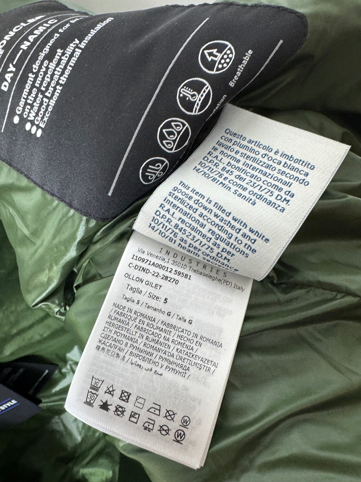 Moncler Grenoble Ollon Gilet