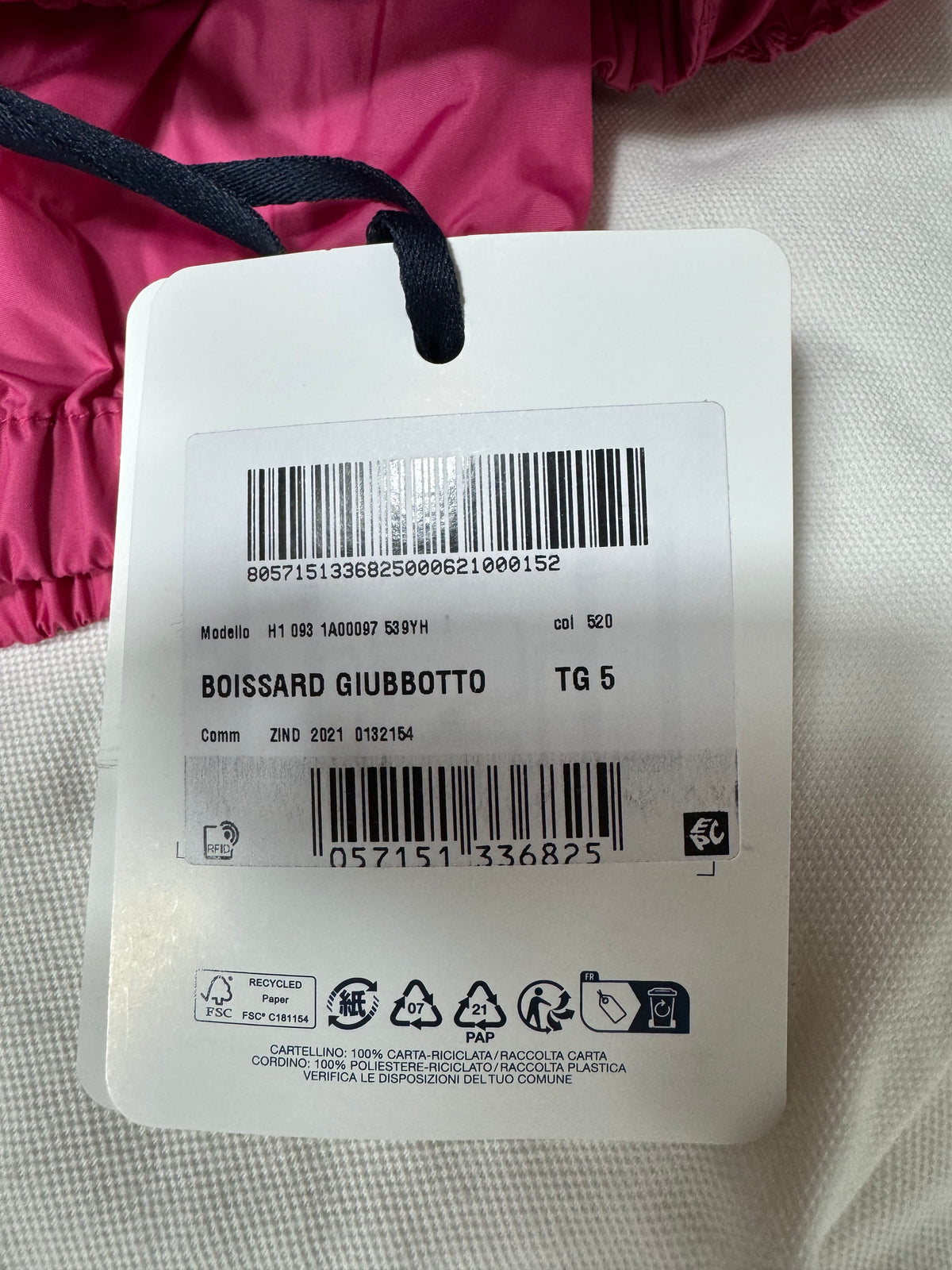 Moncler Boissard Jacket - Size 5
