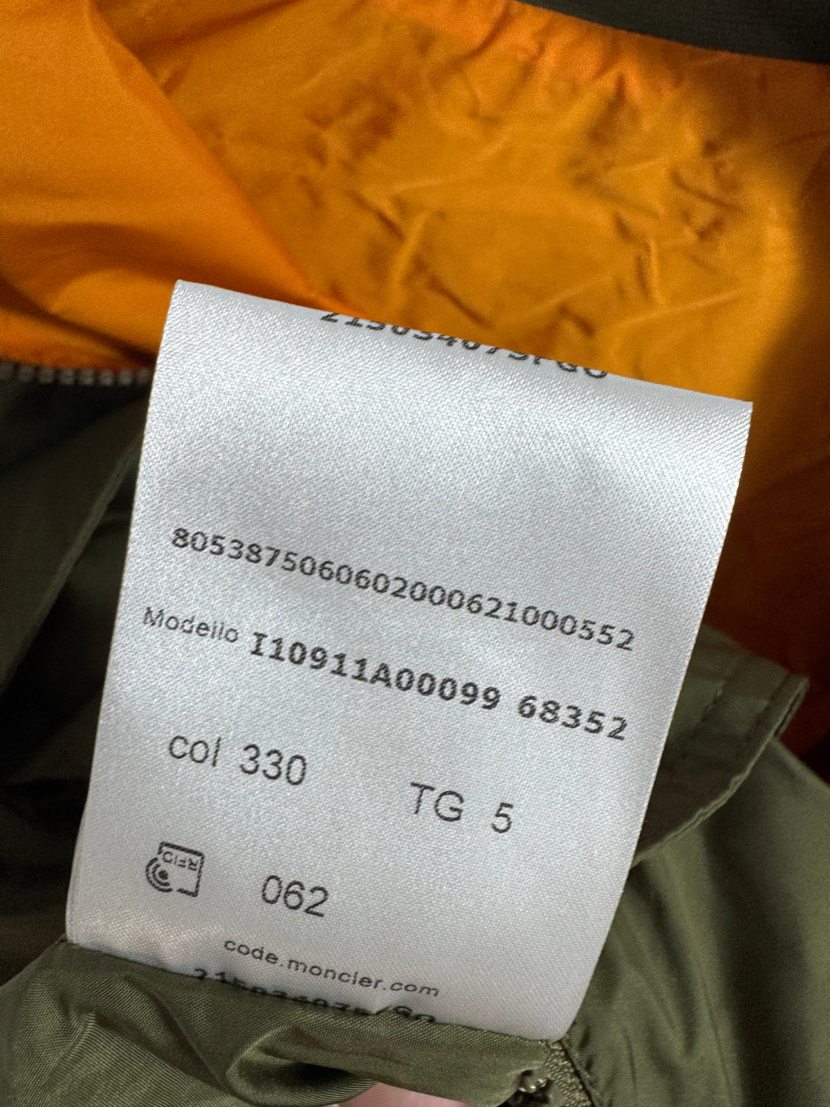Moncler Ouveze Jacket - Size 5