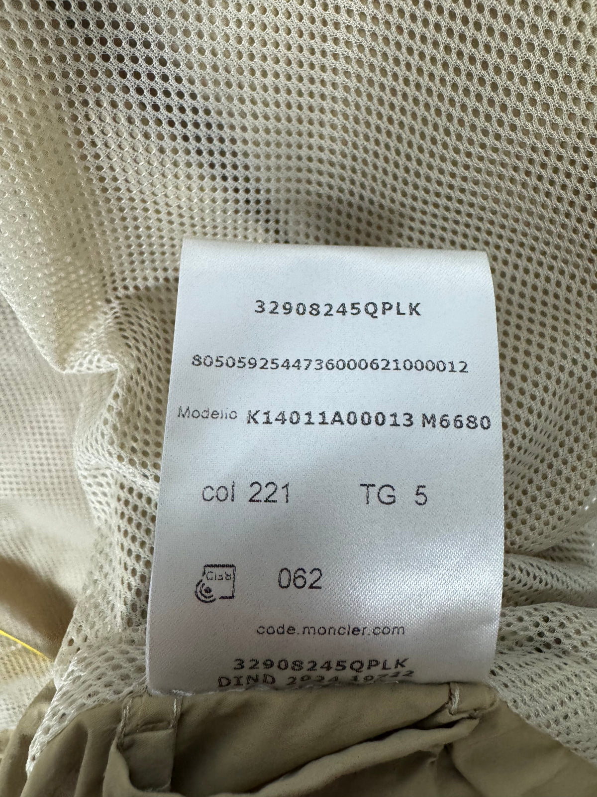 Moncler Mercedes Benz Tatenen Jacket - Size 5