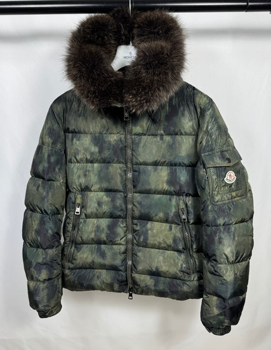 Moncler Byron Fur Jacket - Size 3