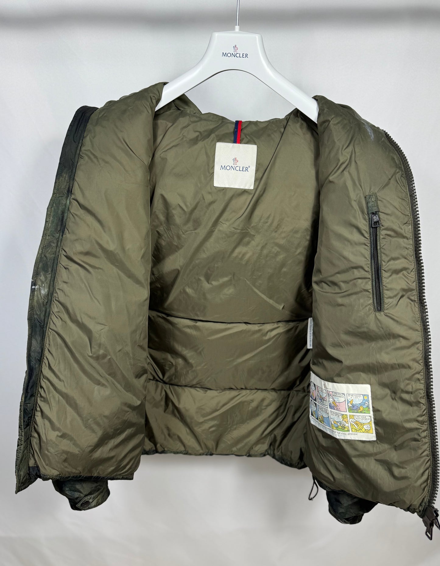 Moncler Byron Fur Jacket - Size 3