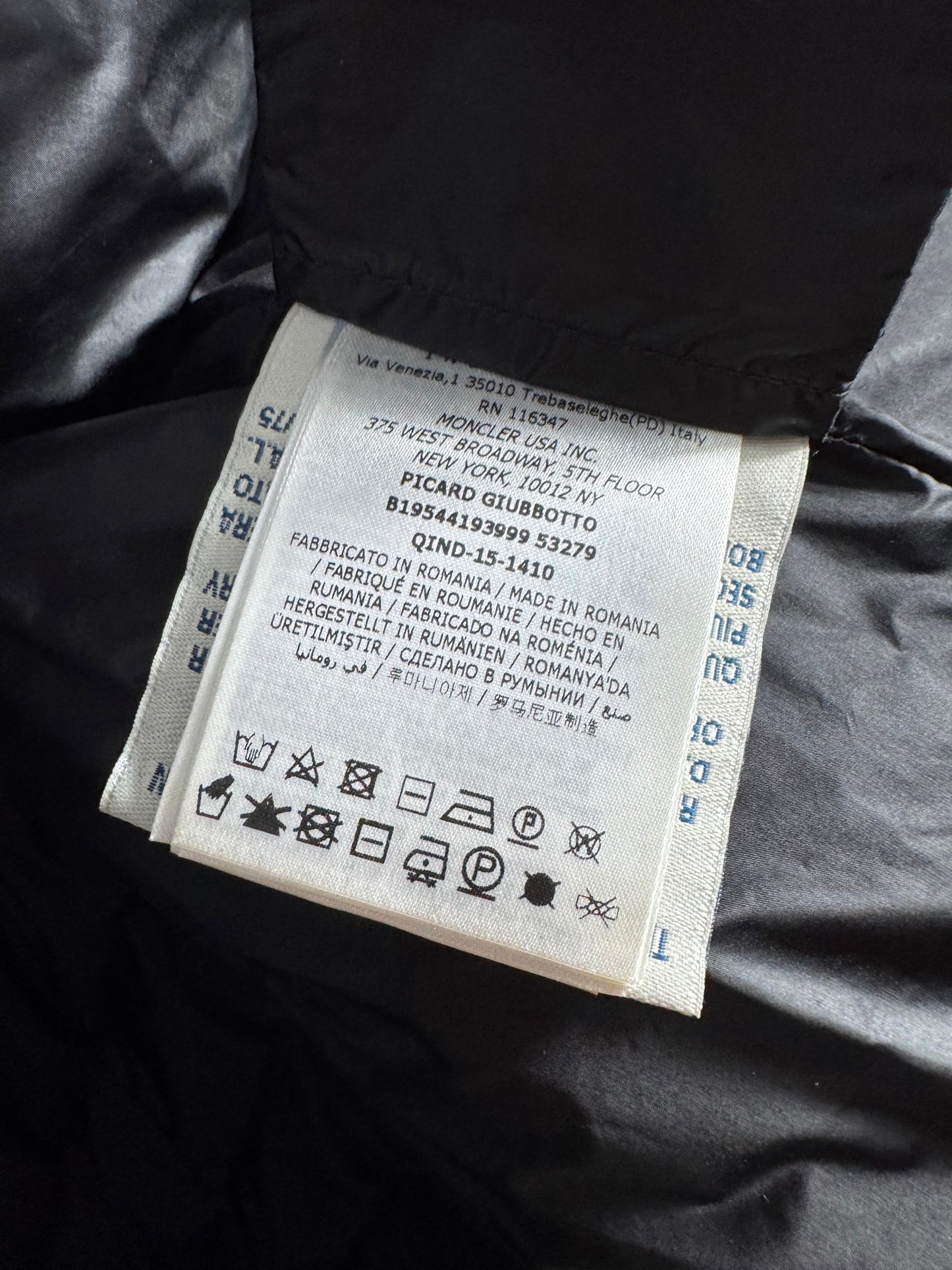 Moncler Picard Jacket - Size Age 14