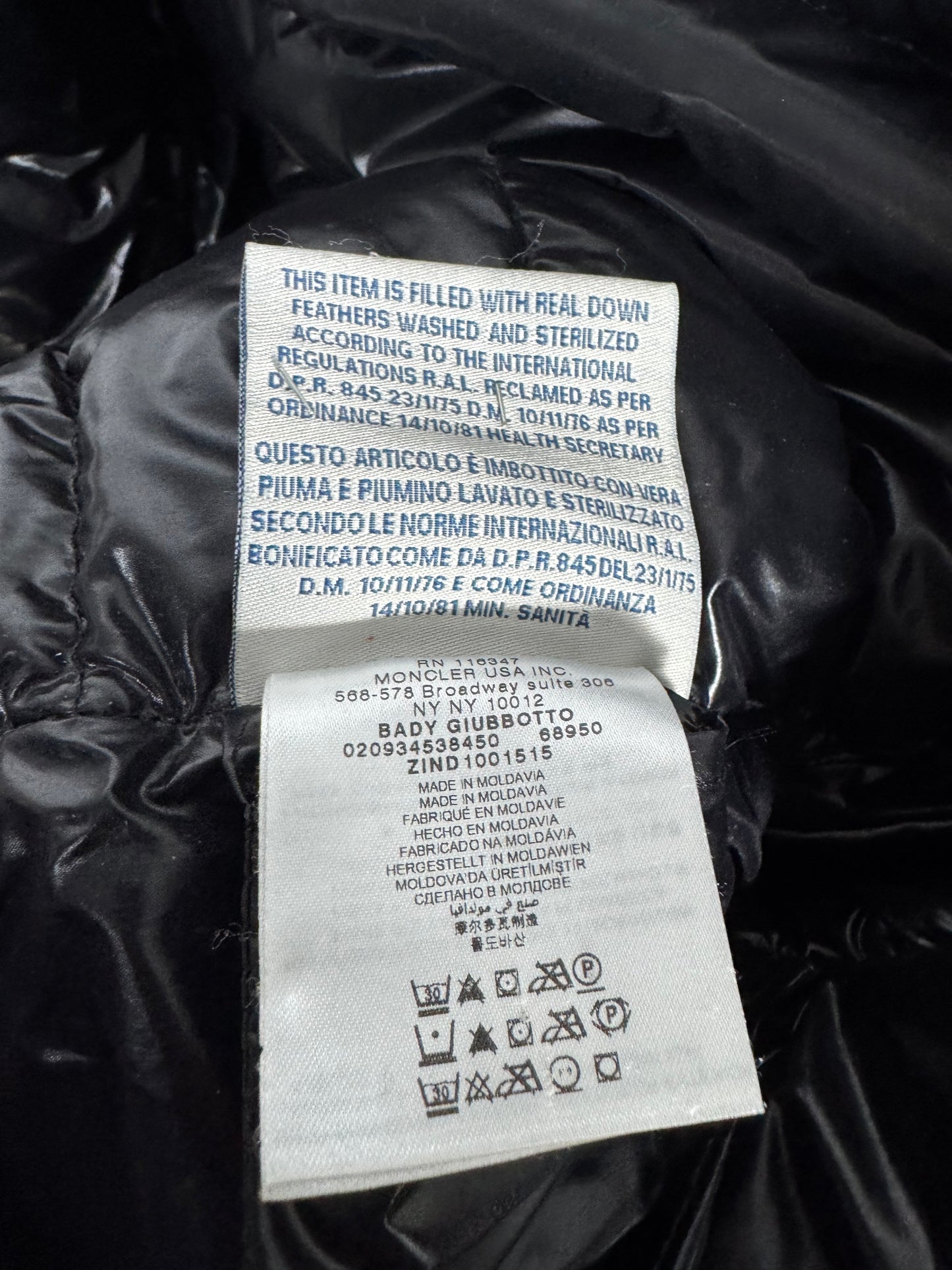 Moncler Bady Jacket - Size 1
