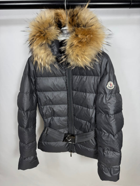 Moncler Angers Fur Jacket - Size 1