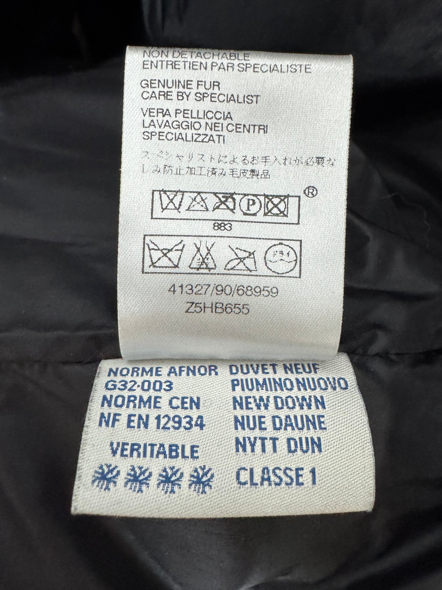Moncler Bulgarie Fur Jacket - Size 2