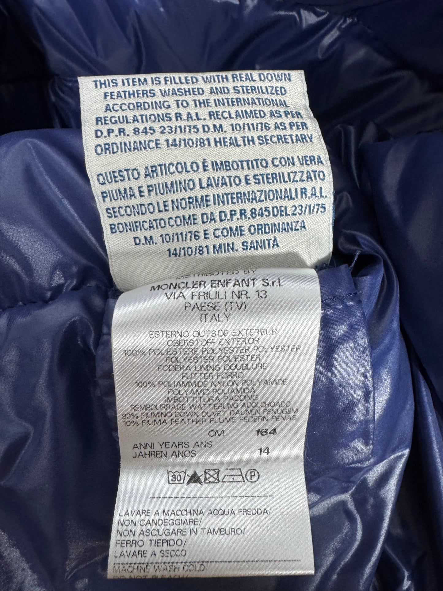 Moncler Maya Jacket - Size Age 14