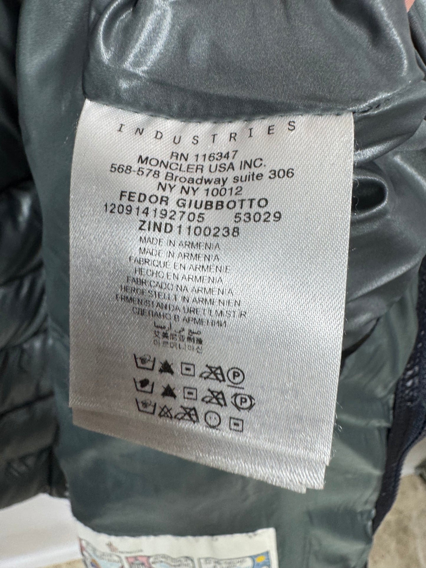 Moncler Fedor Jacket - Size 4
