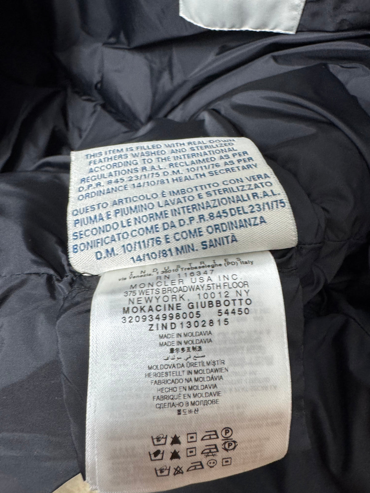 Moncler Moka Jacket - Size 5