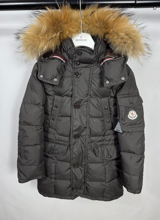 Moncler Boys Fur Jacket - Age 8