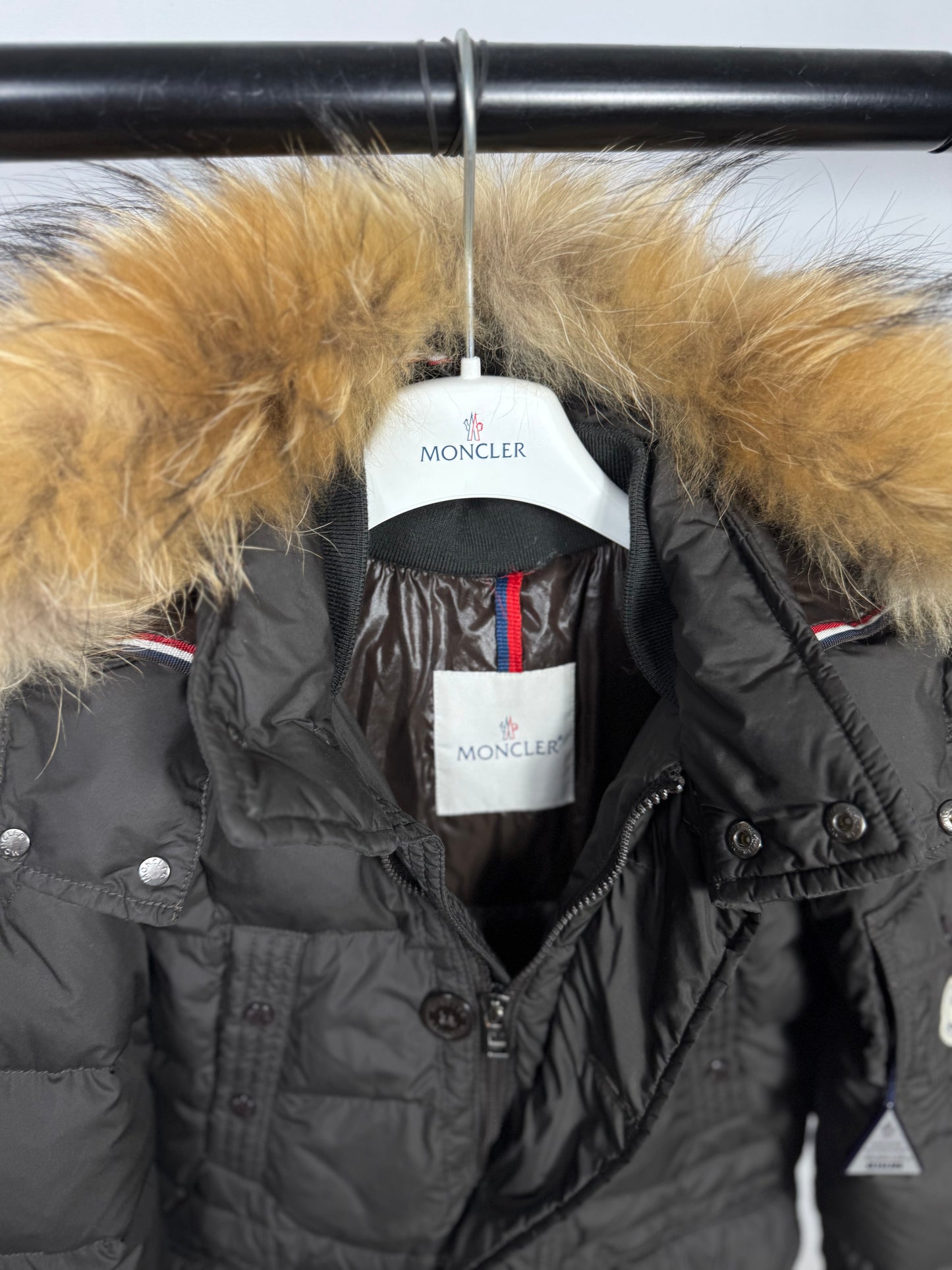 Moncler Boys Fur Jacket - Age 8