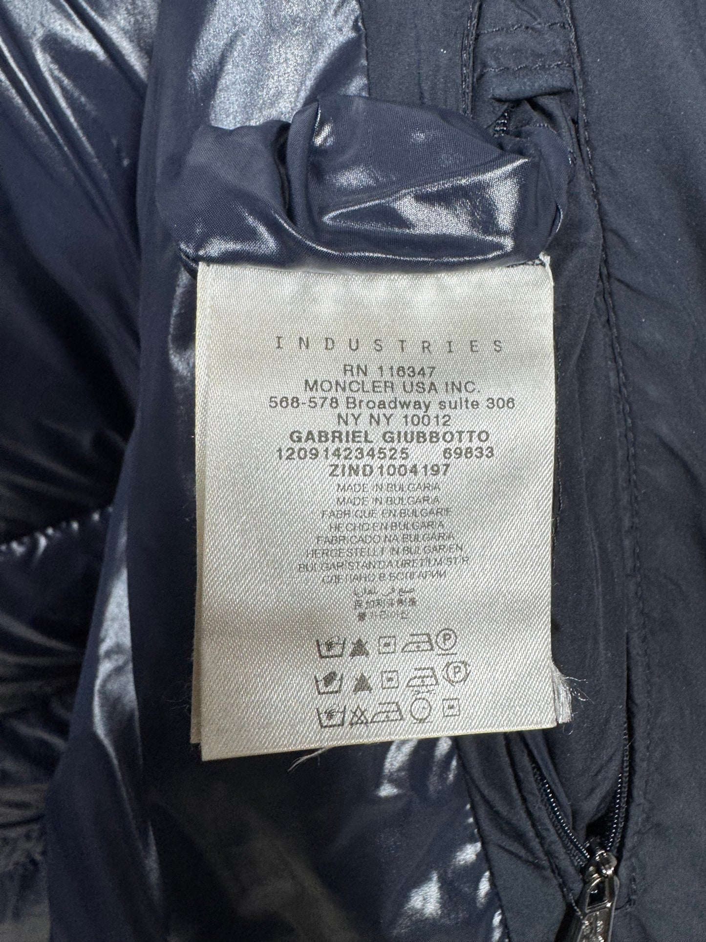 Moncler Gabriel Fur Jacket - Size 6