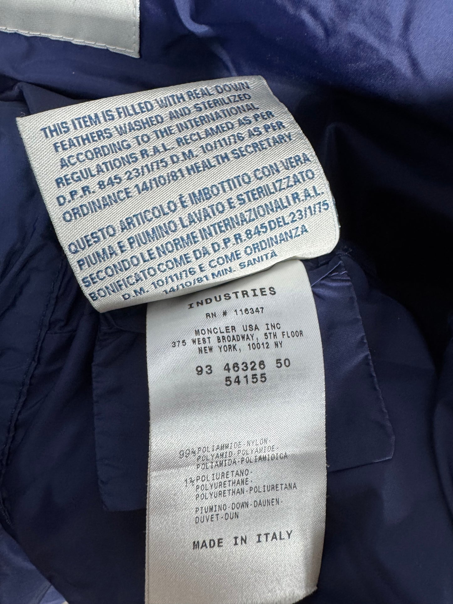 Moncler Ariege Jacket - Size 1