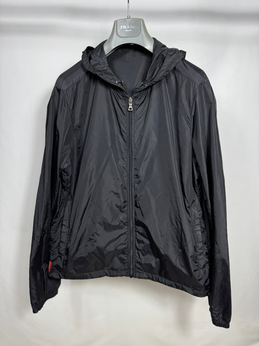 Prada Nylon Windbreaker Jacket - Size XXL