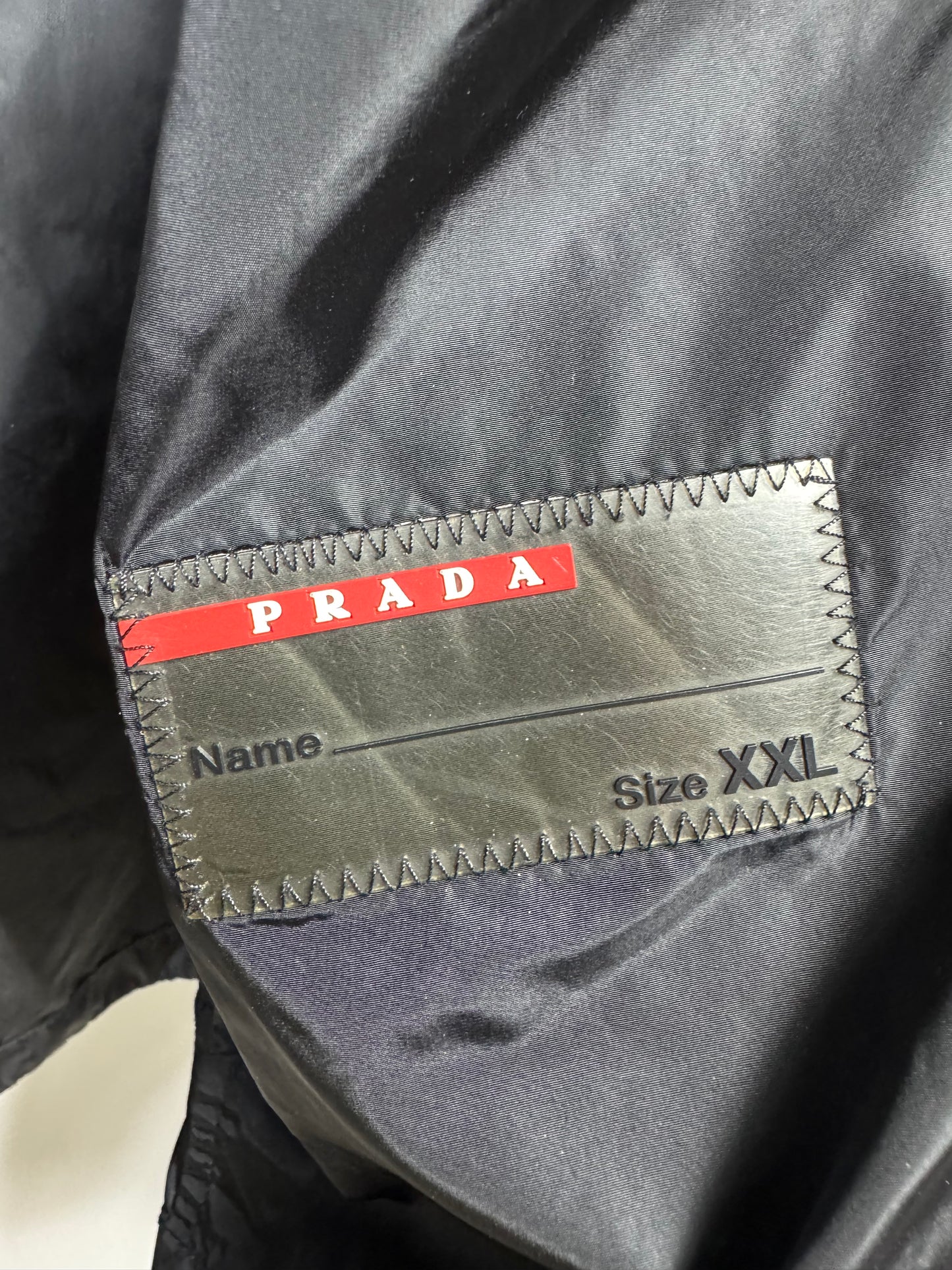 Prada Nylon Windbreaker Jacket - Size XXL