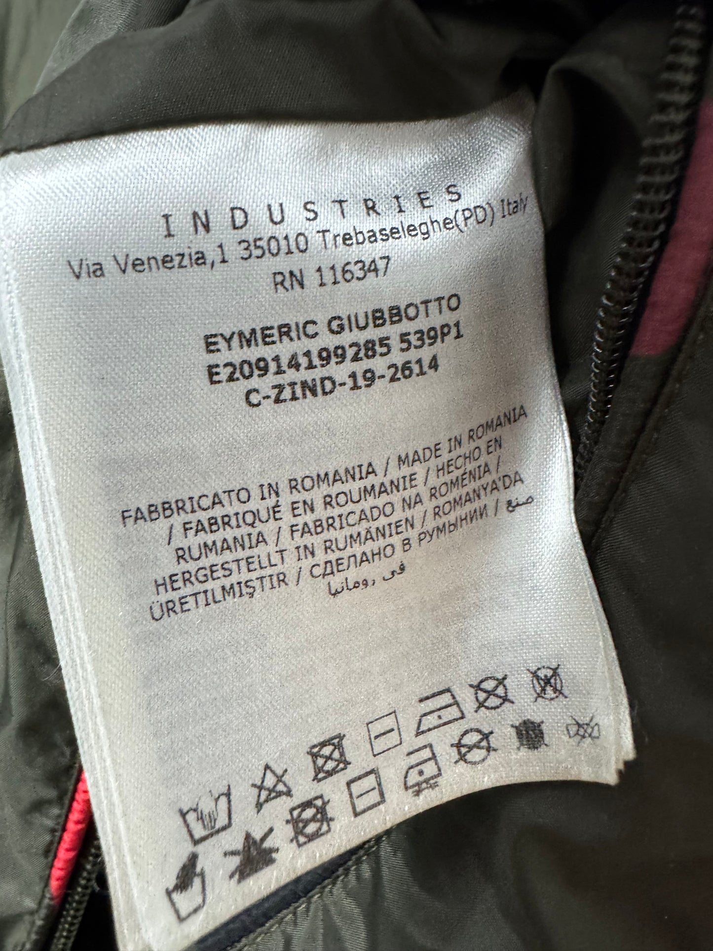 Moncler Eymeric Jacket - Size 1