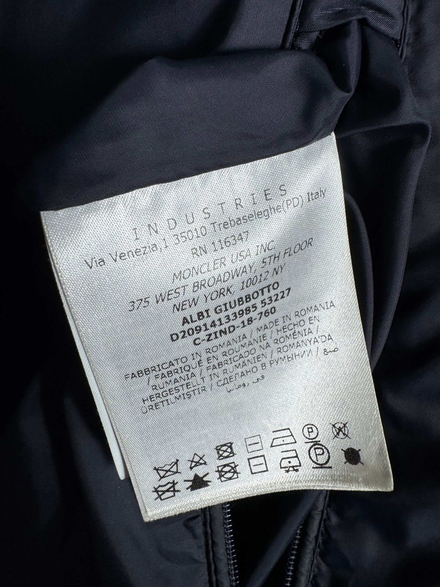 Moncler Albi Jacket - Size 3