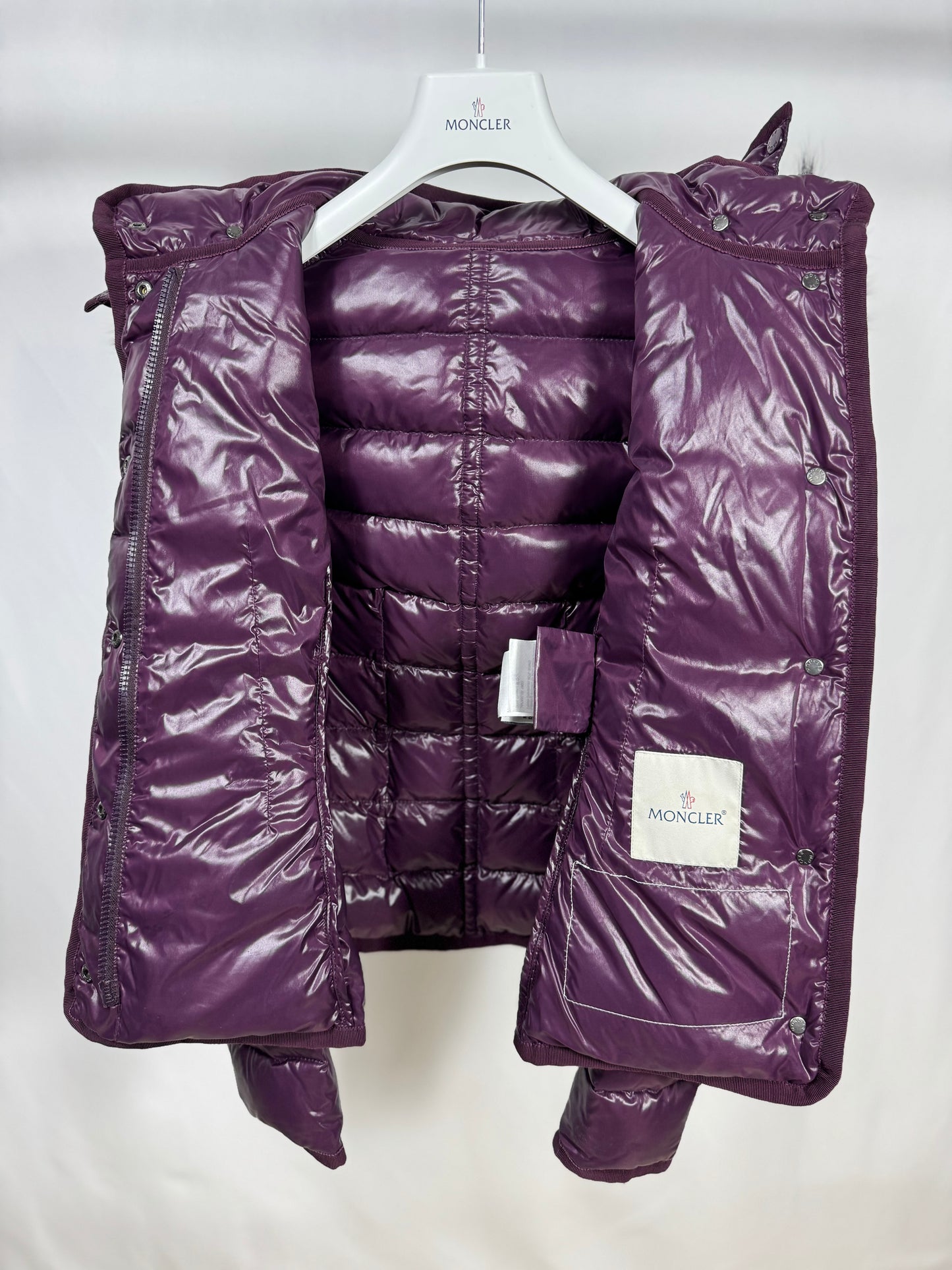 Moncler Armoise Fur Jacket - Size 0