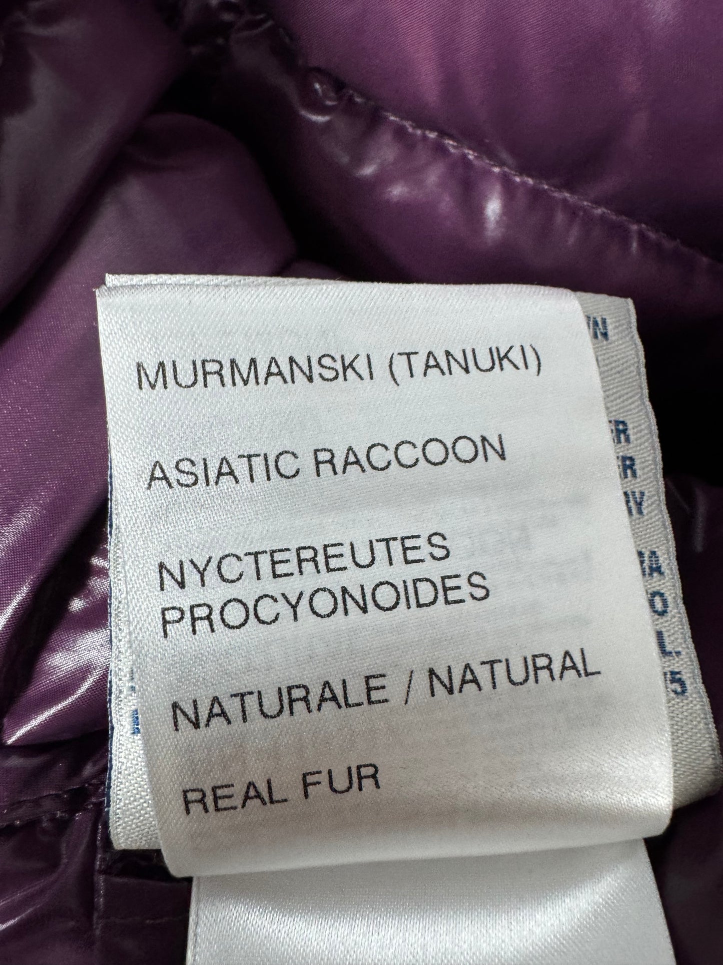 Moncler Armoise Fur Jacket - Size 0