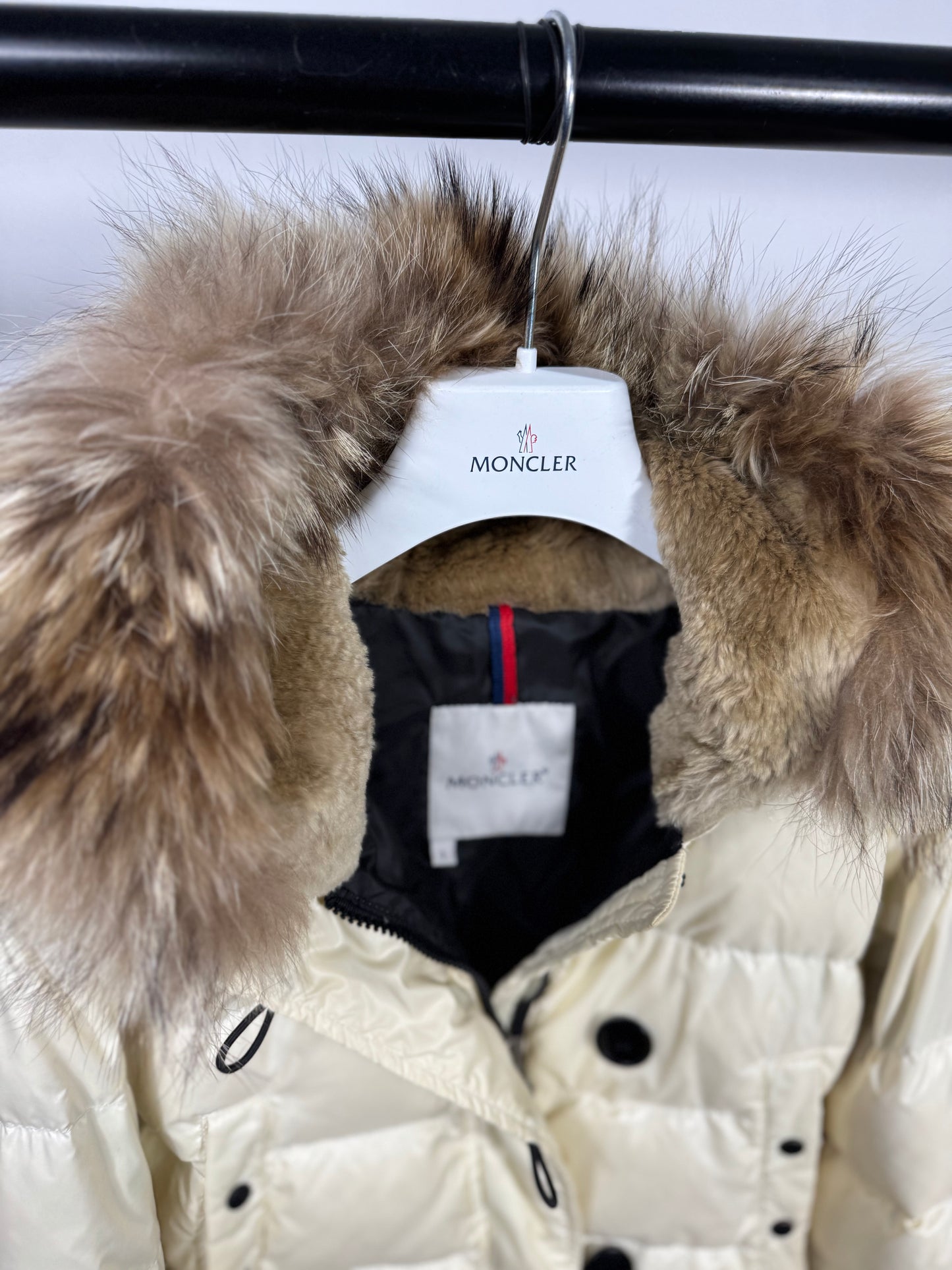 Moncler Albertina Fur Jacket - Size 1