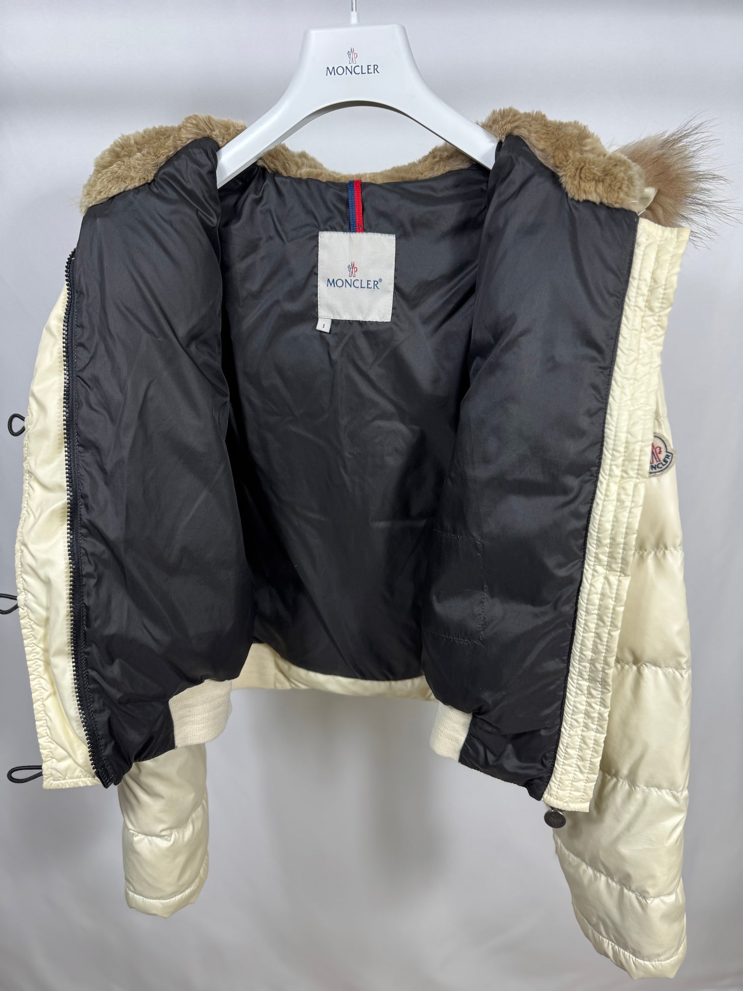 Moncler Albertina Fur Jacket - Size 1