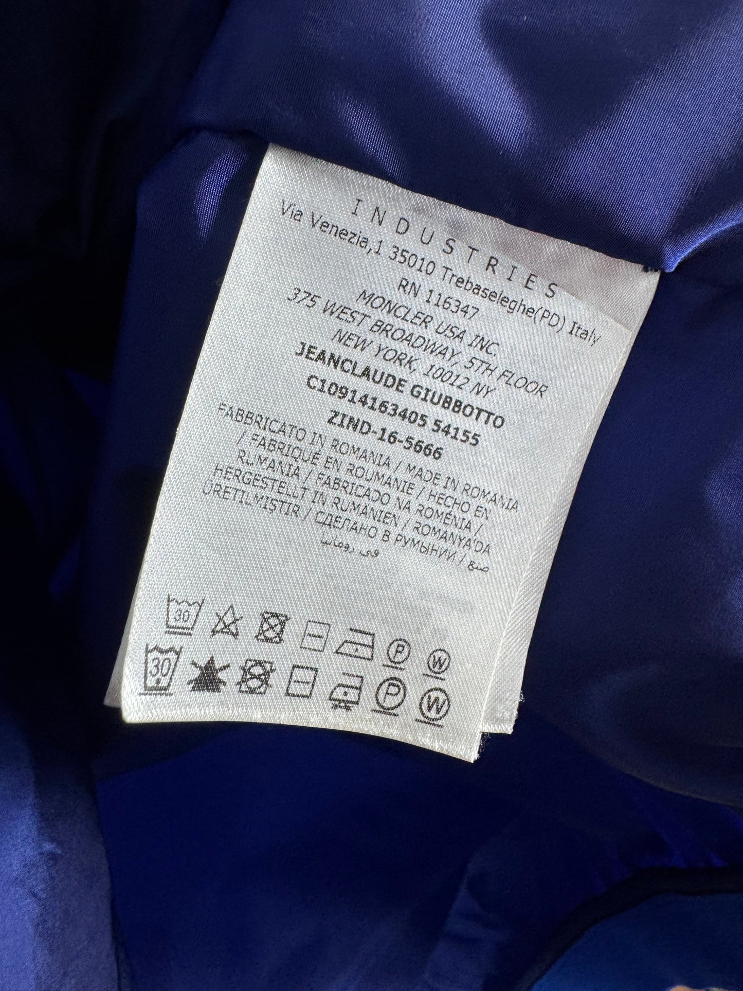 Moncler Jeanclaude Jacket - Size 2