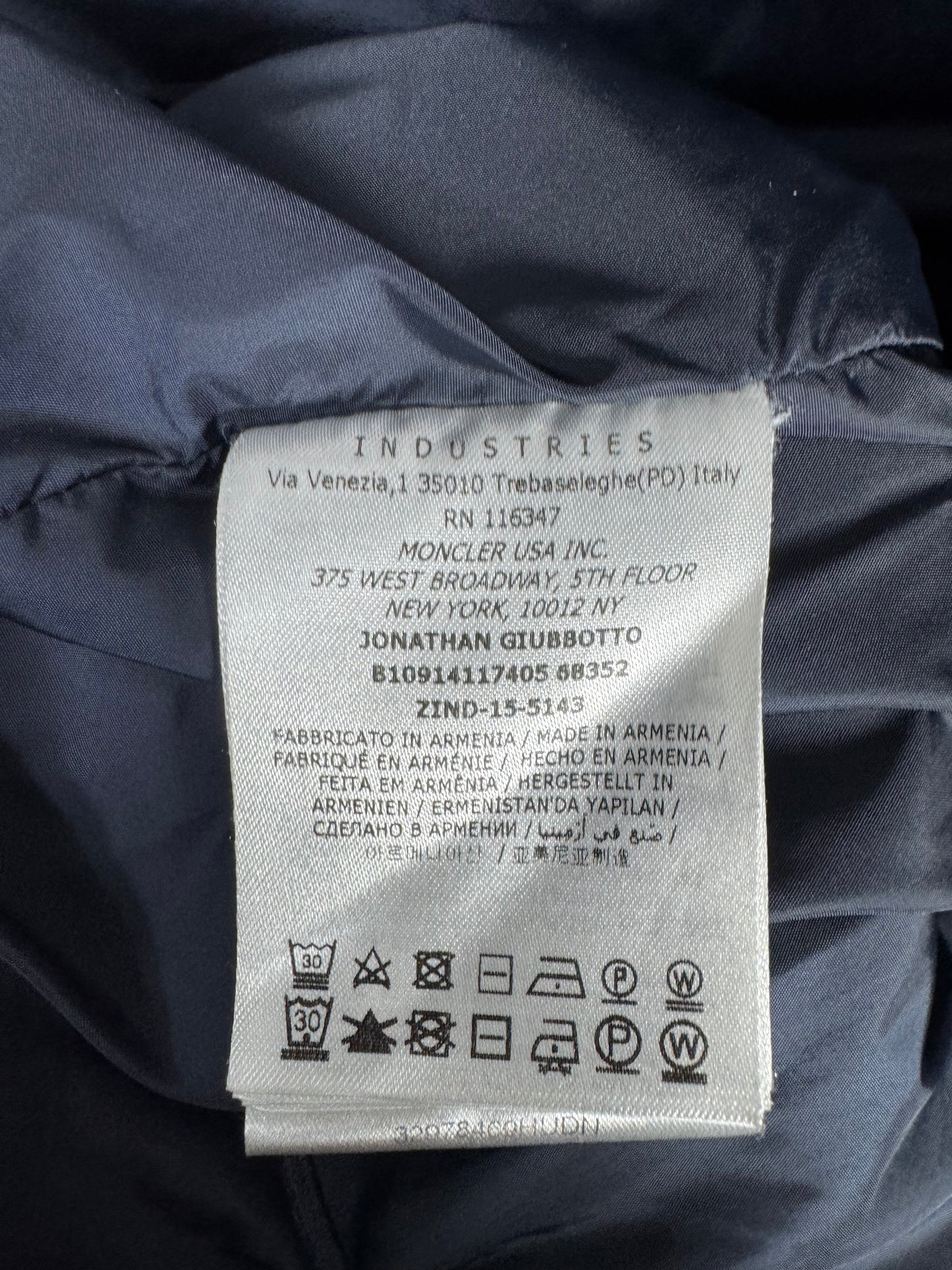 Moncler Jonathan Jacket - Size 5