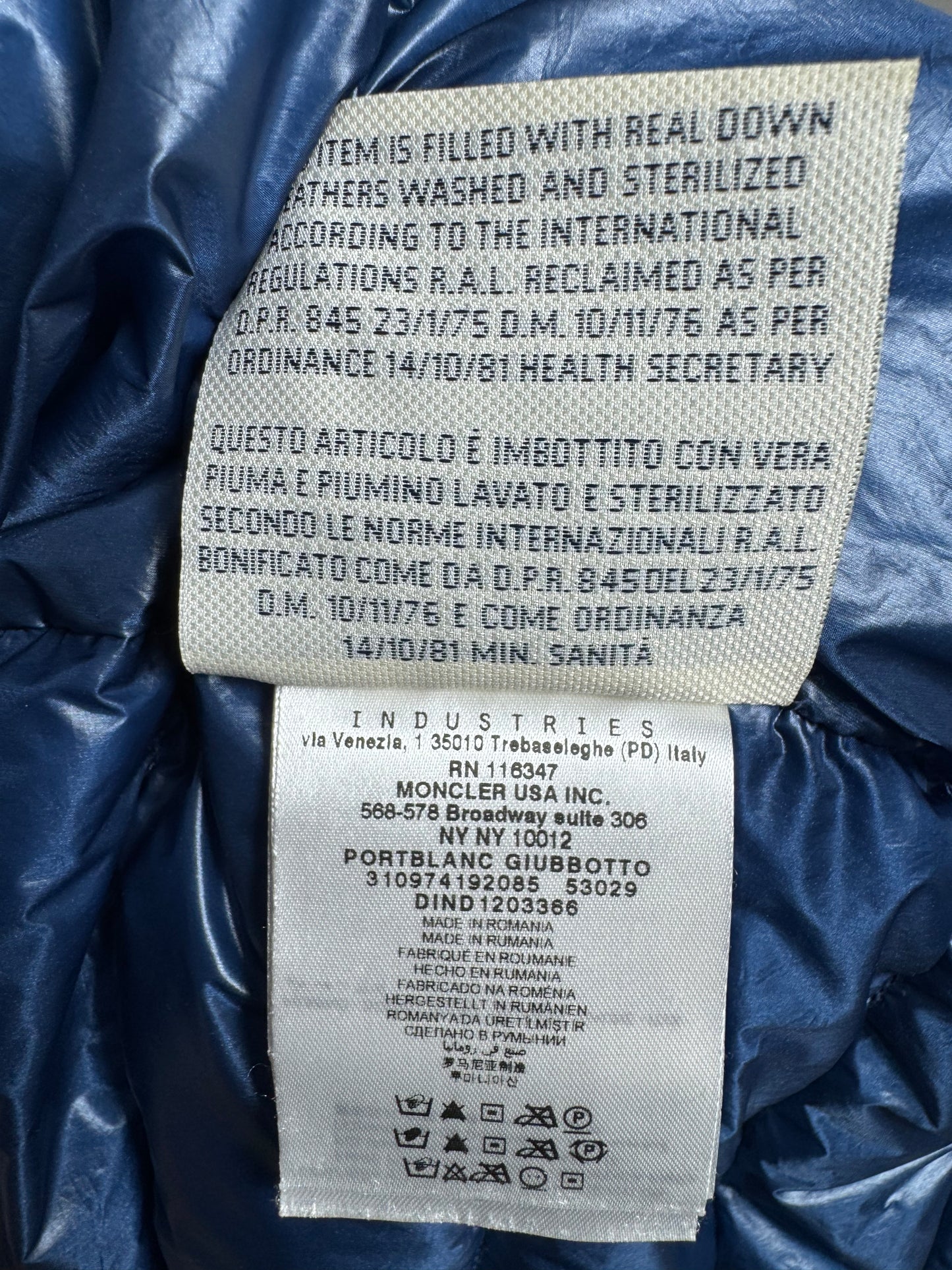 Moncler Grenoble Portblanc Gilet - Size 3