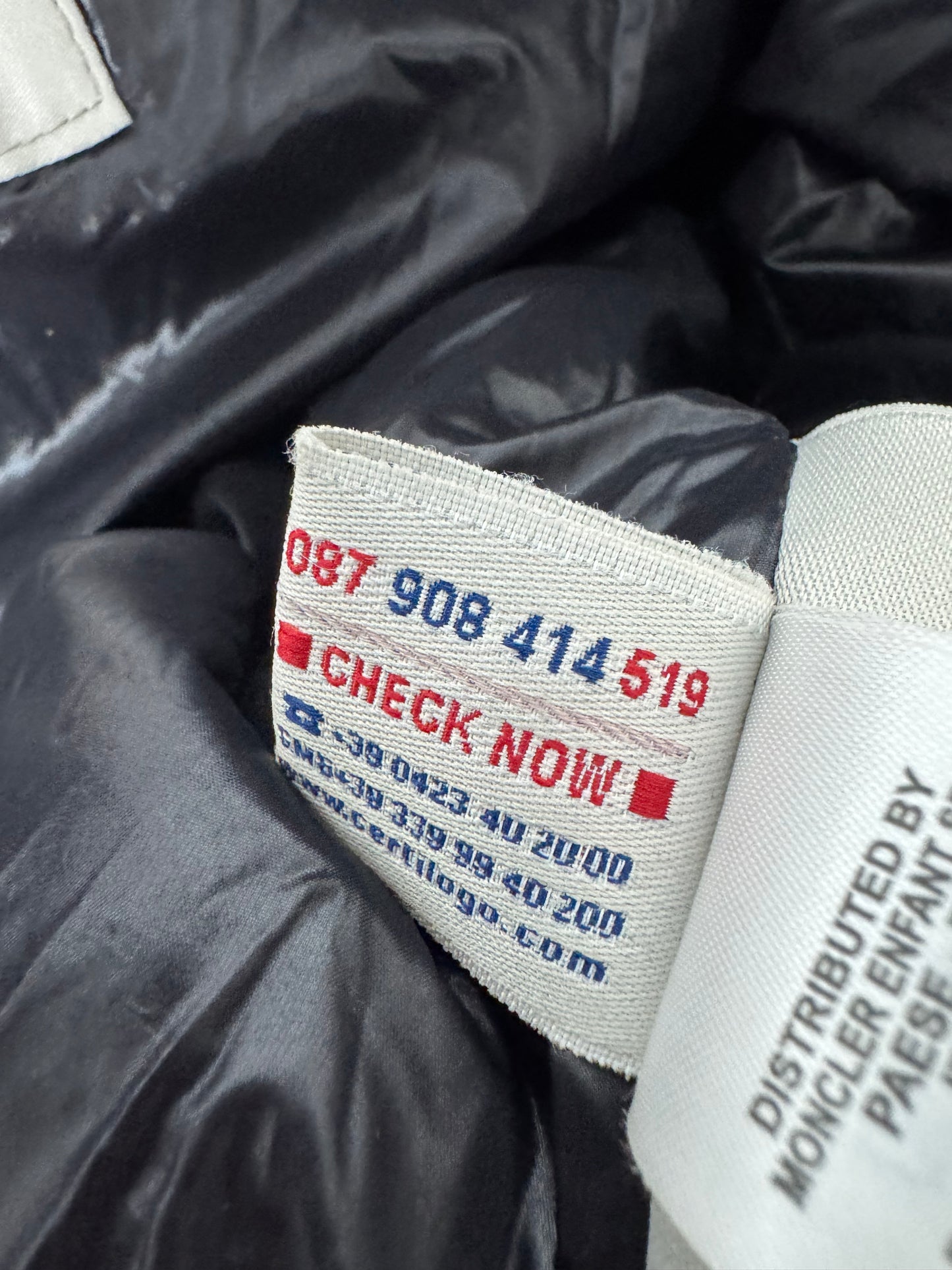 Moncler Boys Puffer Jacket - Age 10