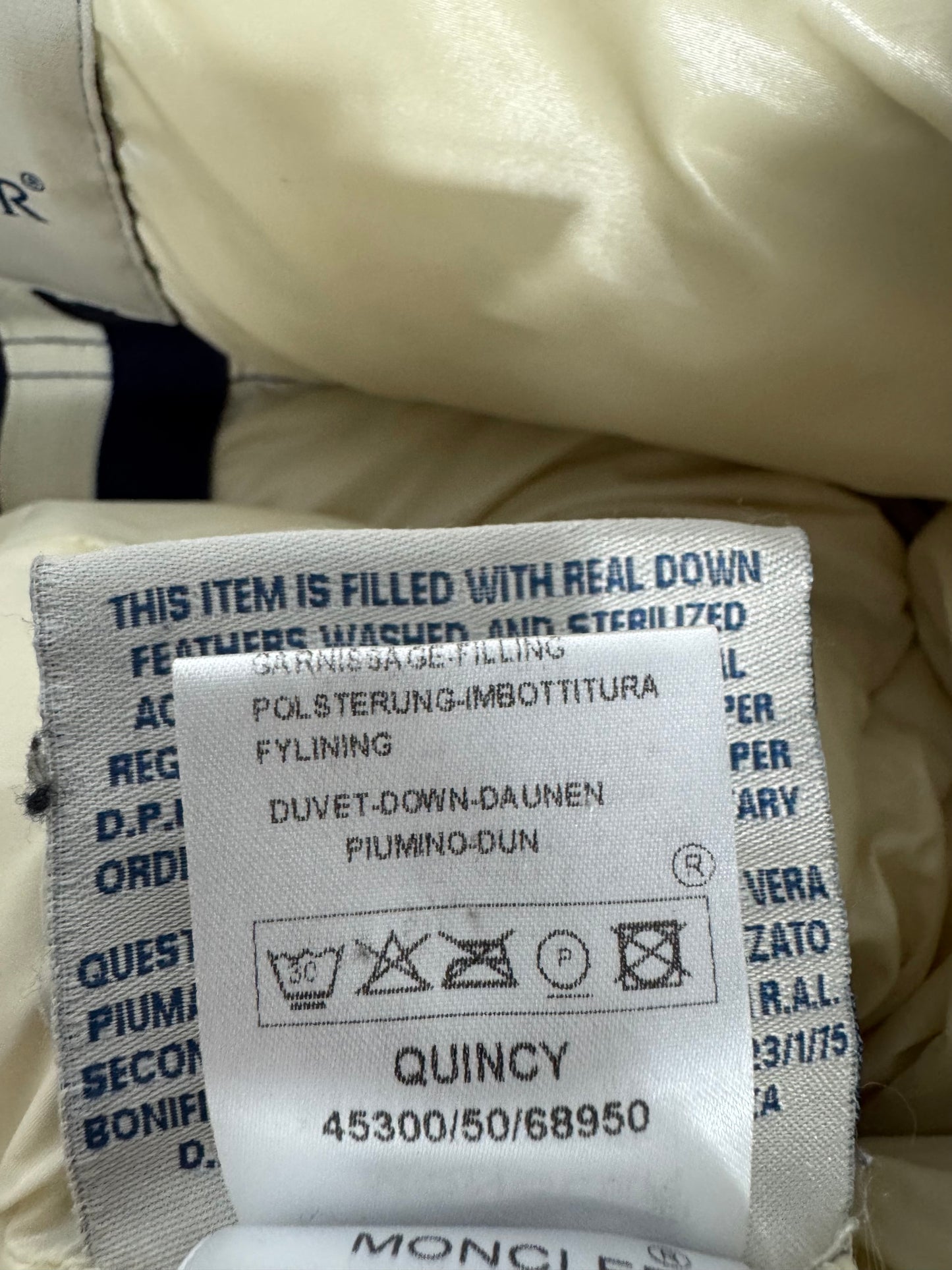 Moncler Quincy Jacket - Size 0