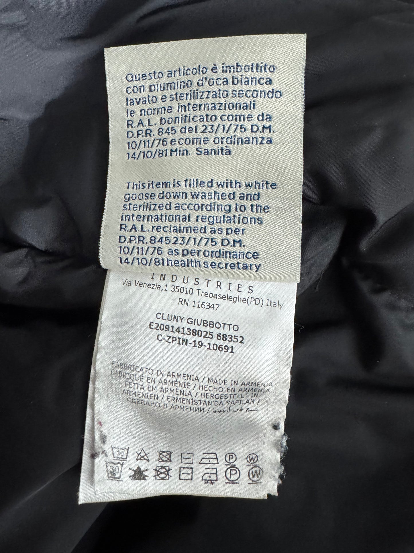 Moncler Cluny Fur Jacket - Size 4