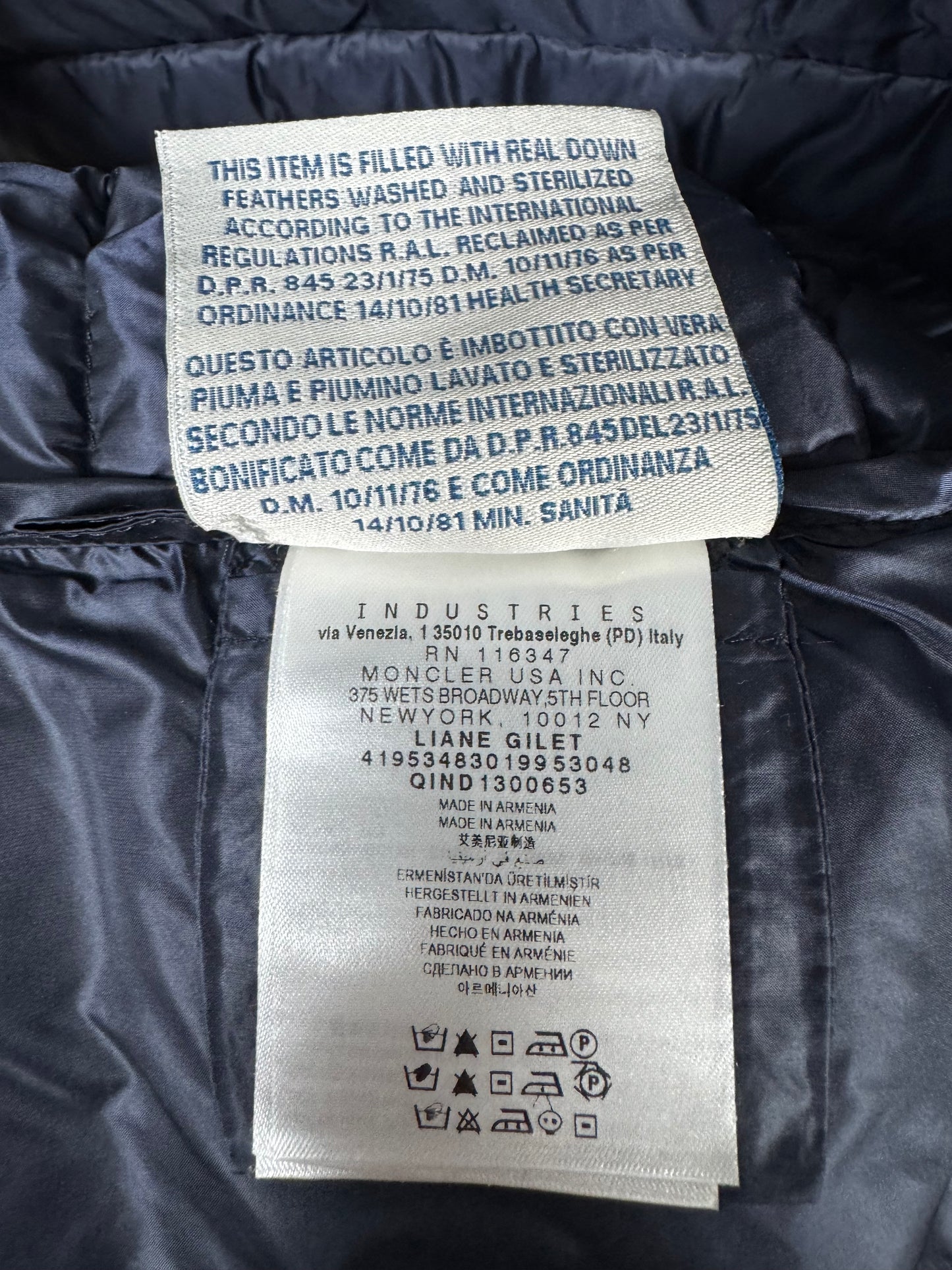 Moncler Liane Girls Gilet - Age 8