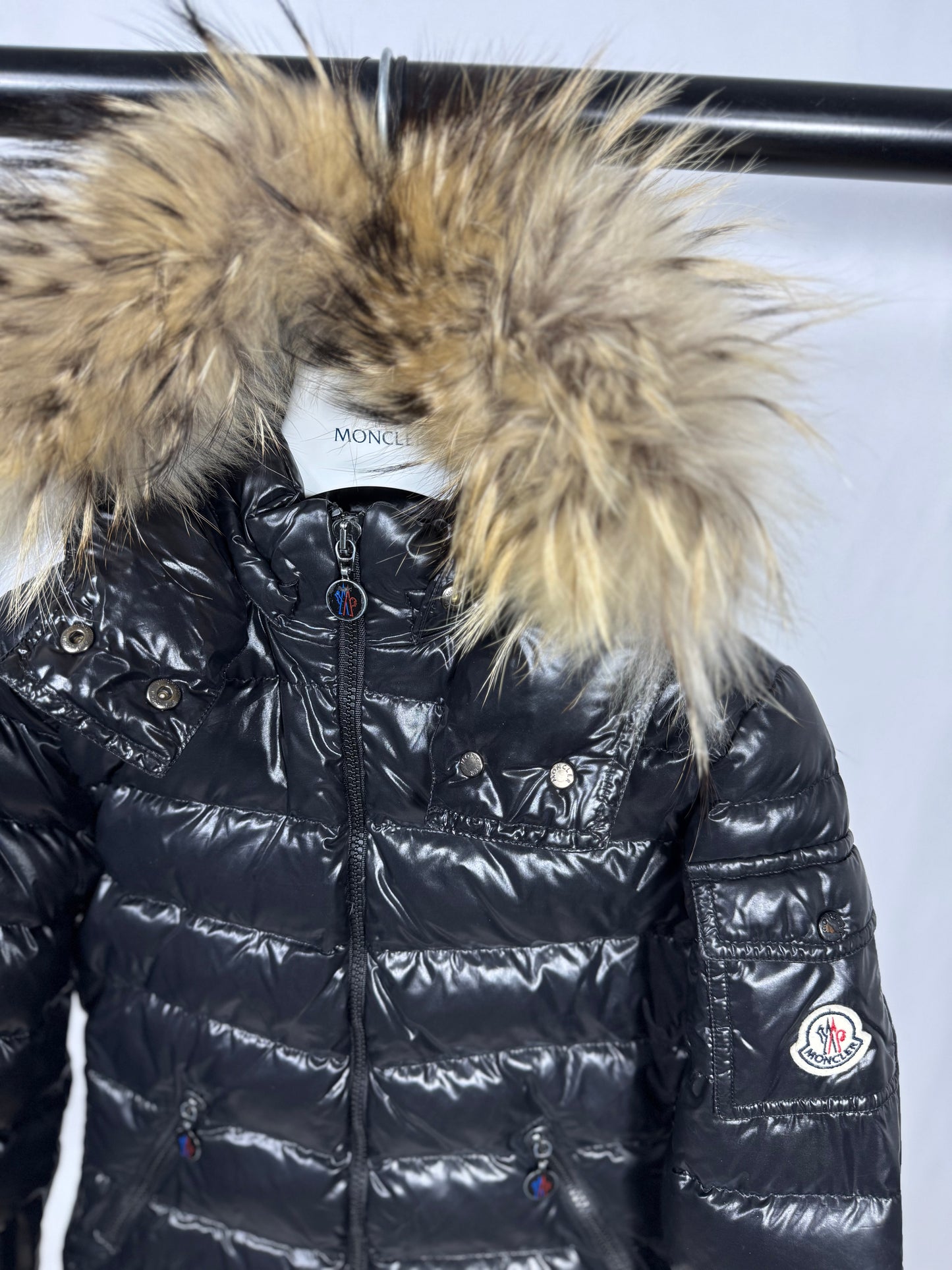 Moncler Badyfur Girls Jacket - Age 10