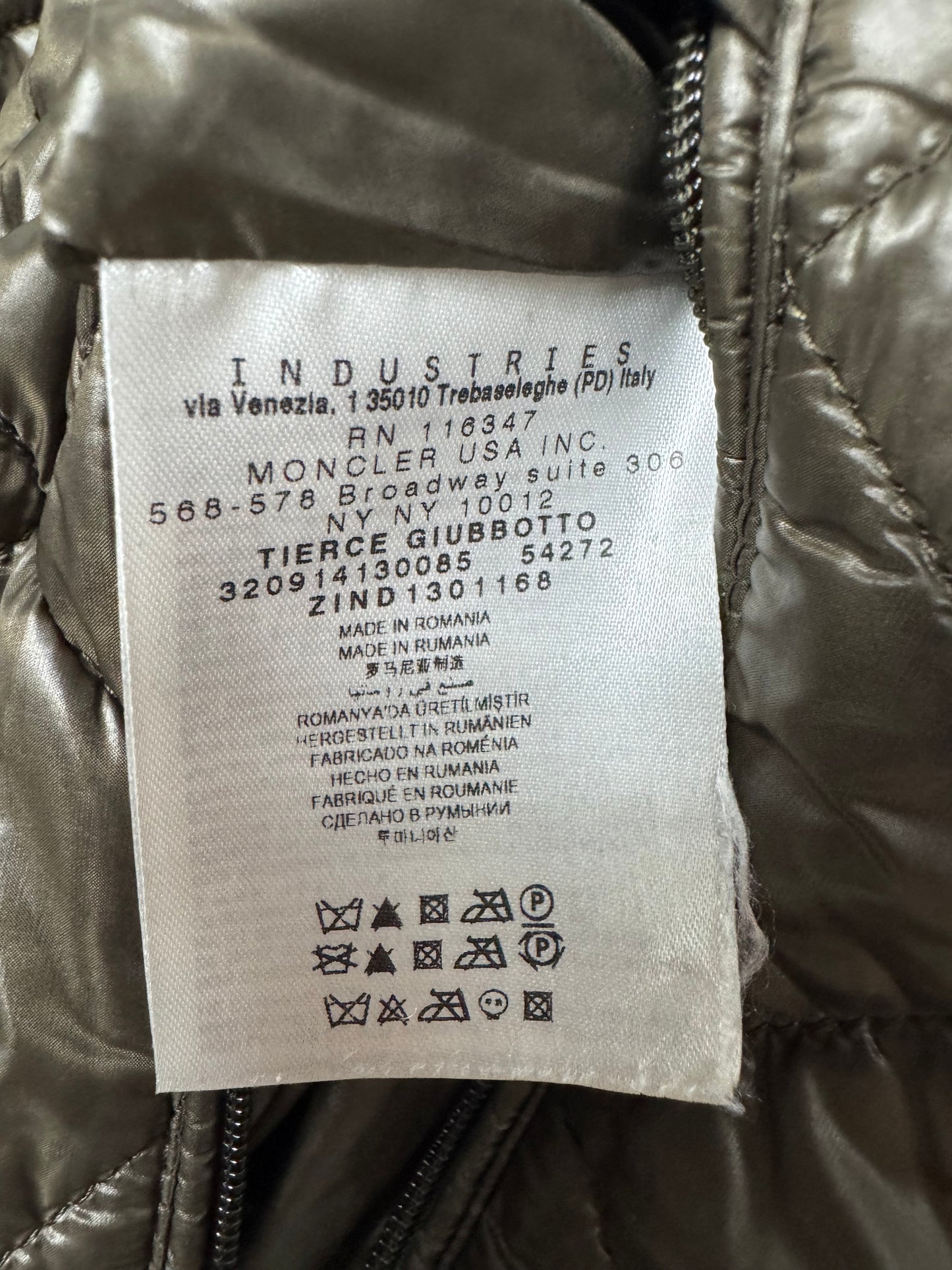 Moncler Tierce Jacket - Size 4