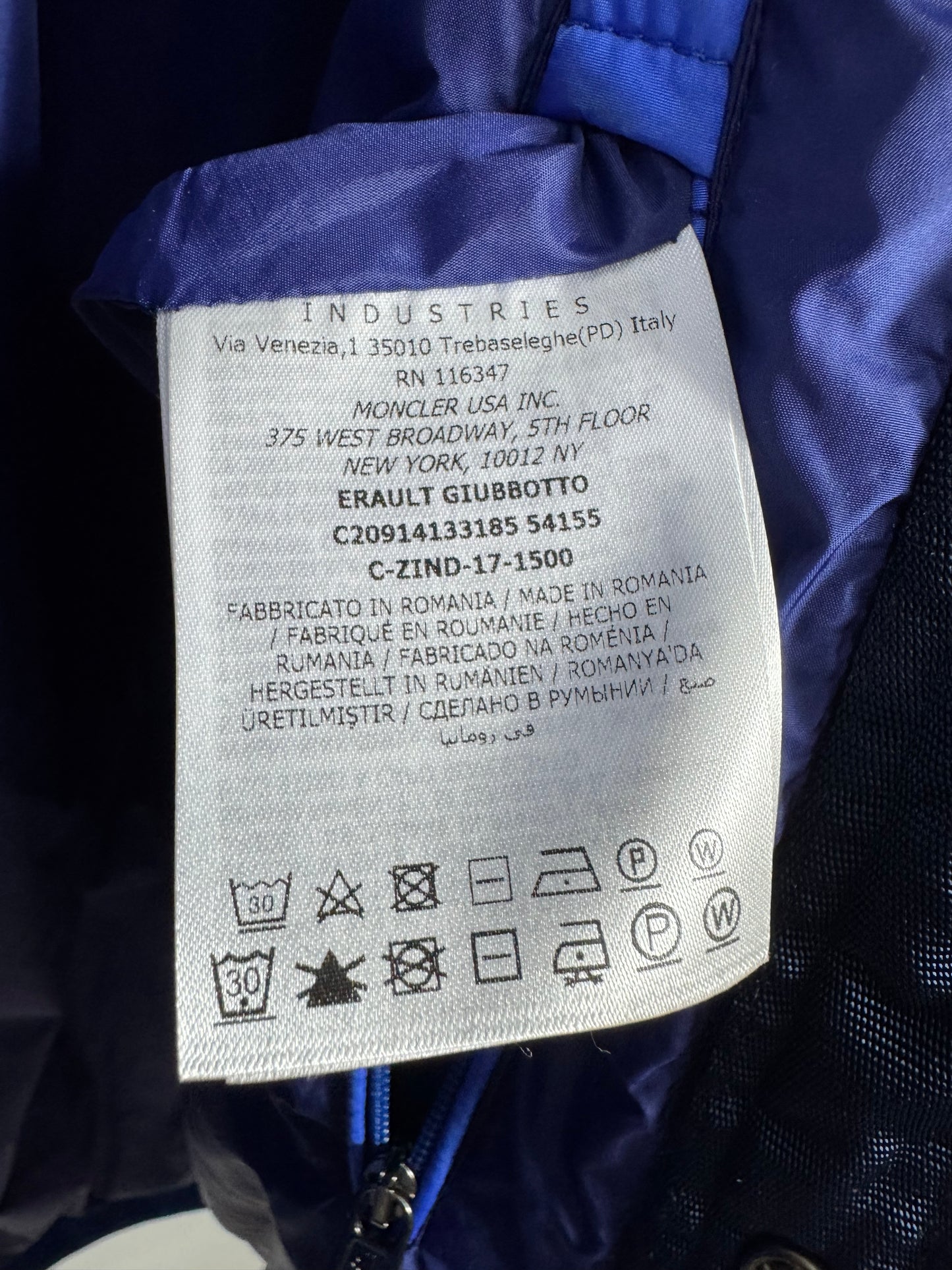 Moncler Erault Jacket - Size 2