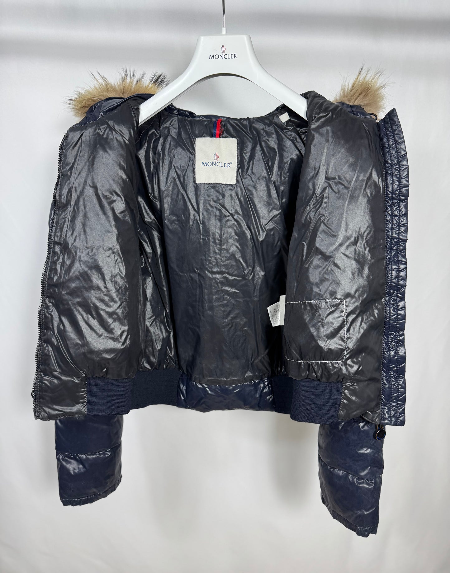 Moncler Albertina Fur Jacket - Size 0